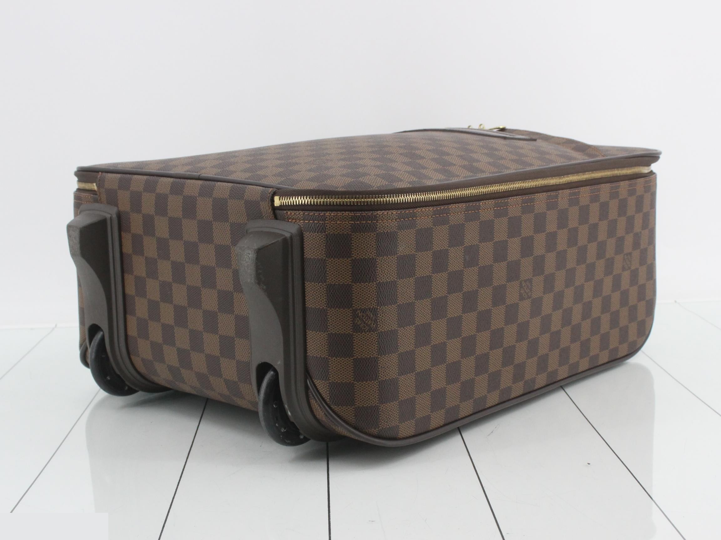 Pegase 45 Damier Ebene Carry-on Suitcase — view 6