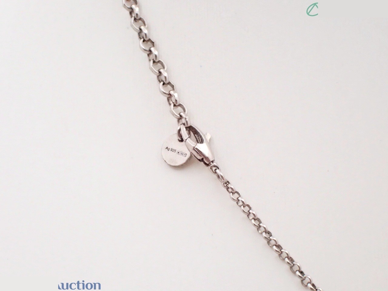 Interlocking Necklace, Silver, Arabesque — view 2