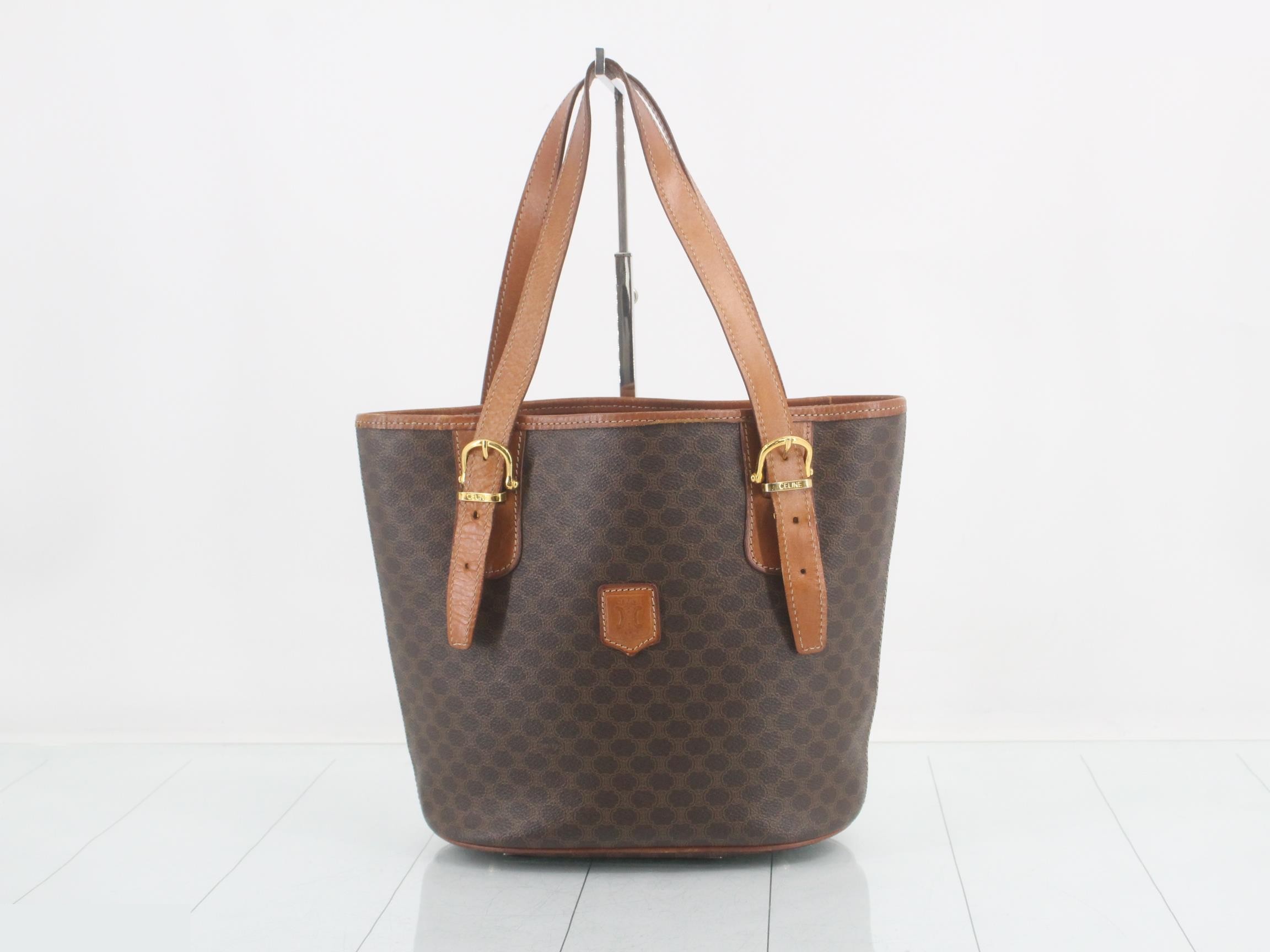Macadam pattern bag shoulder bag