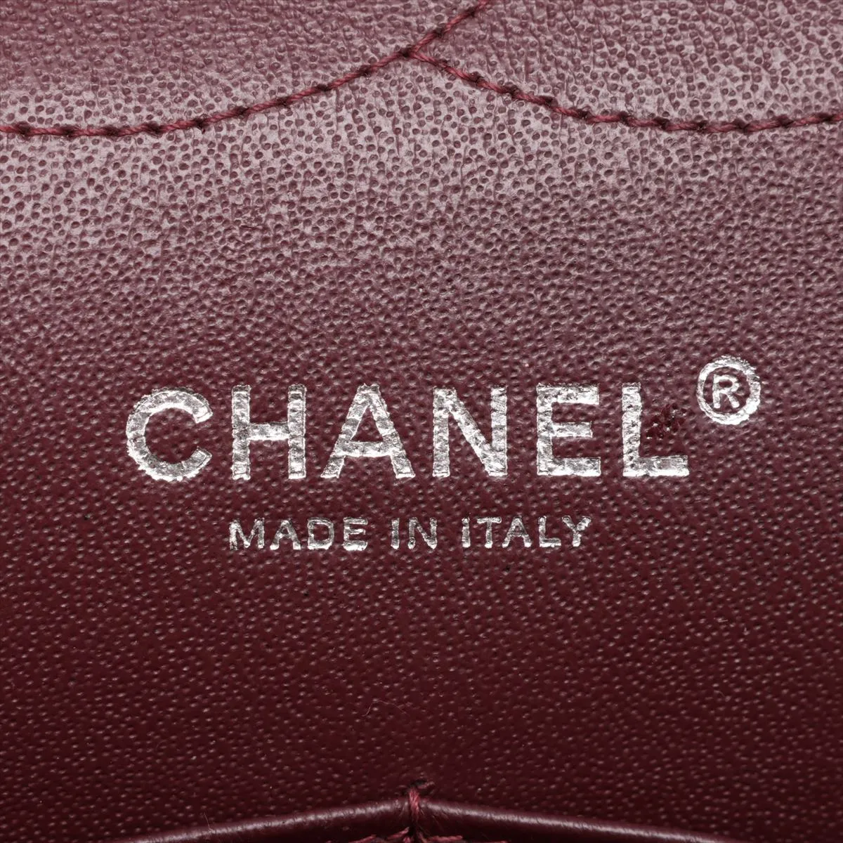 [Individually packaged] Chanel Large Matelassé 30 Lambskin Double Flap Double Chain Bag, Black with Silver Hardware, 14563235, Serial Number 14, A58600 — view 9