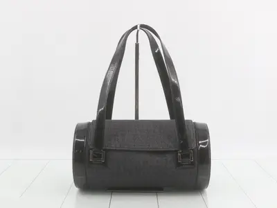 B.zero1 (Bag) - Handbag, Canvas, Black