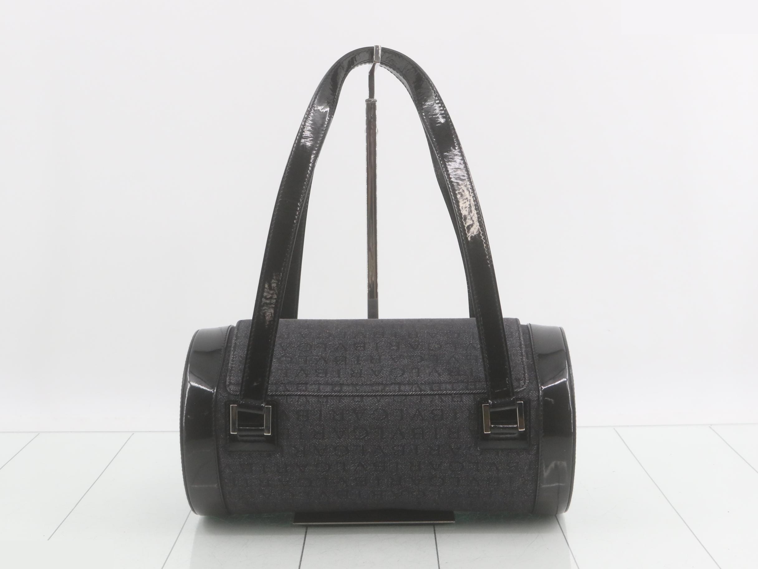 B.zero1 (Bag) - Handbag, Canvas, Black — view 2