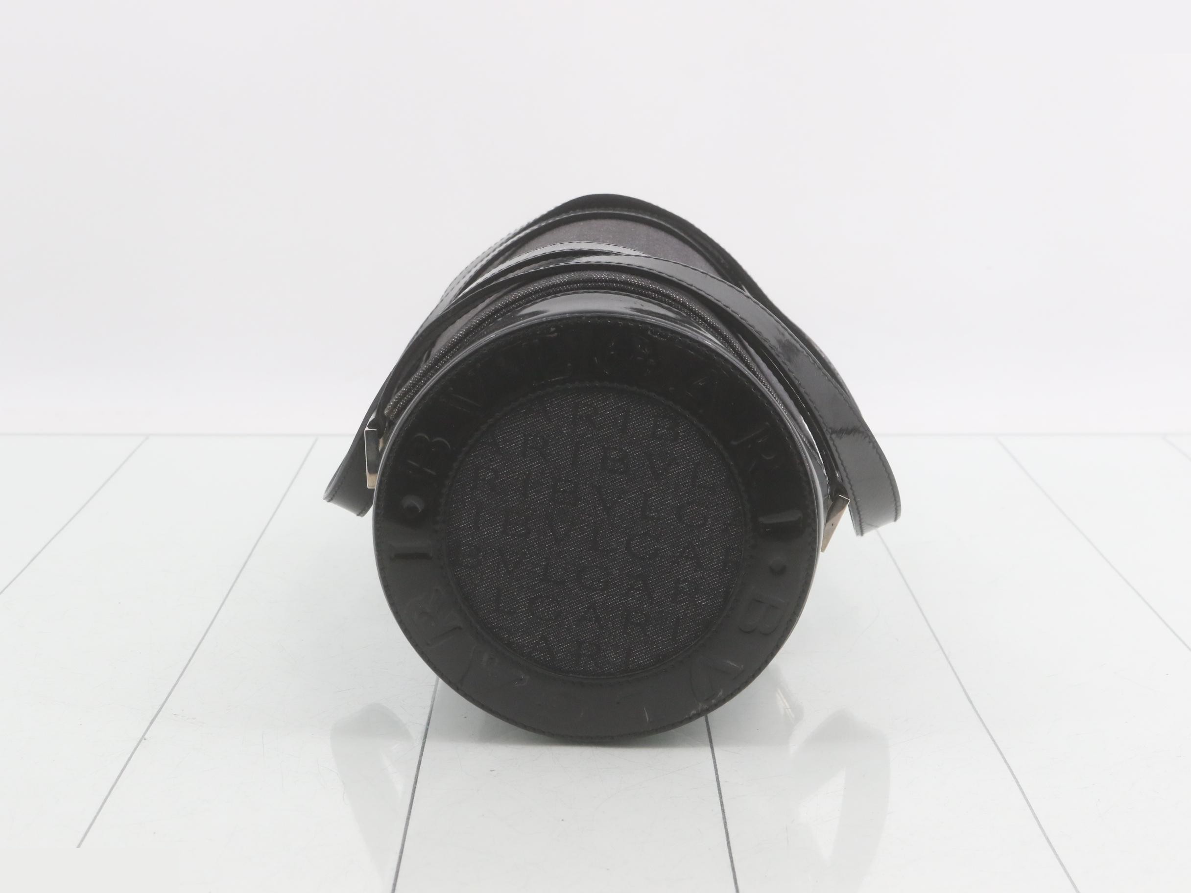 B.zero1 (Bag) - Handbag, Canvas, Black — view 3