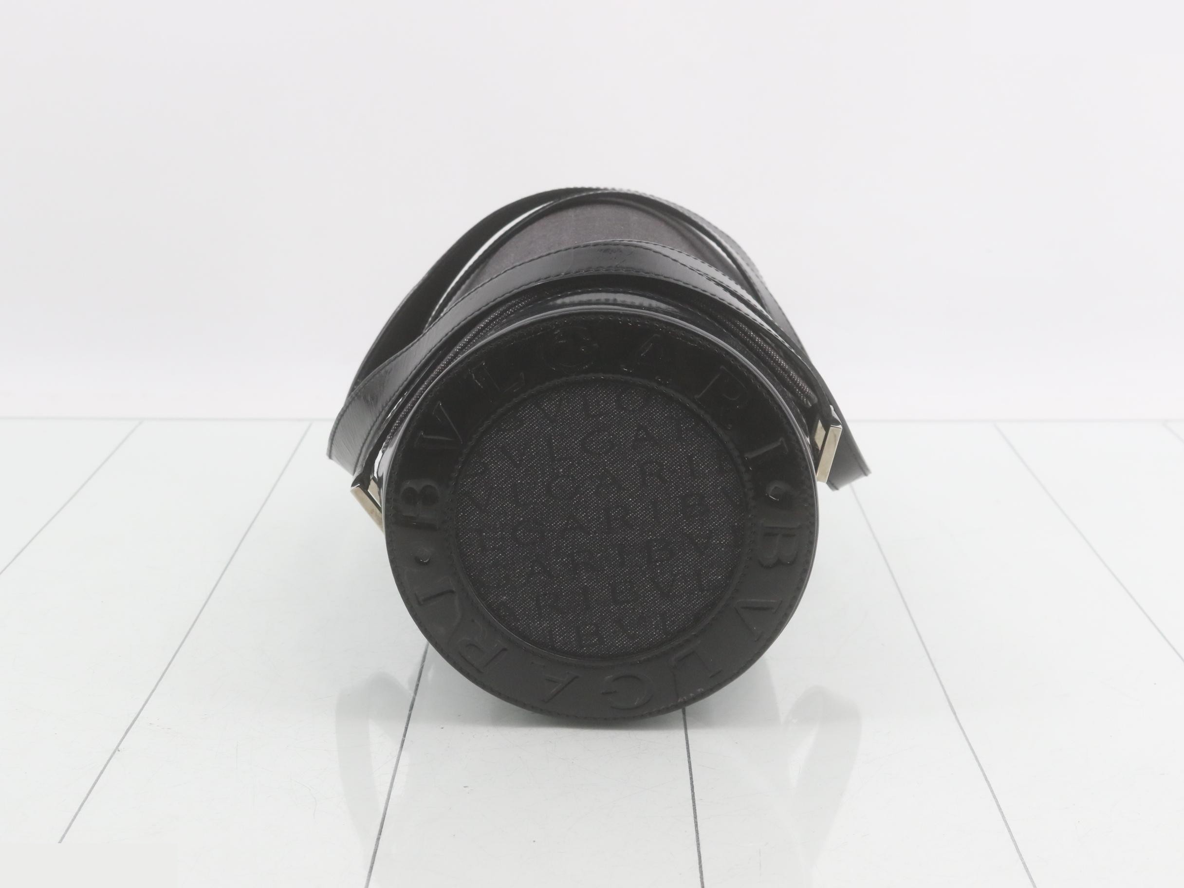 B.zero1 (Bag) - Handbag, Canvas, Black — view 4