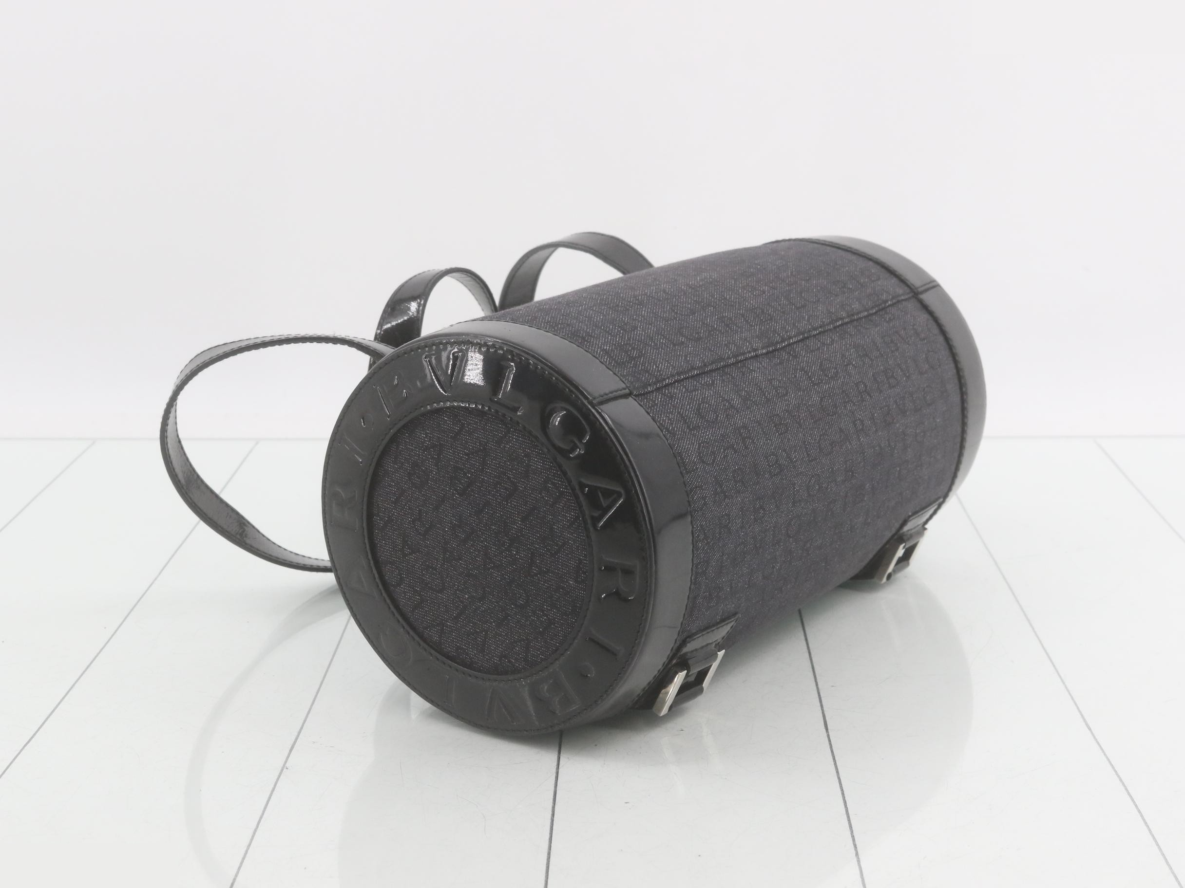 B.zero1 (Bag) - Handbag, Canvas, Black — view 5
