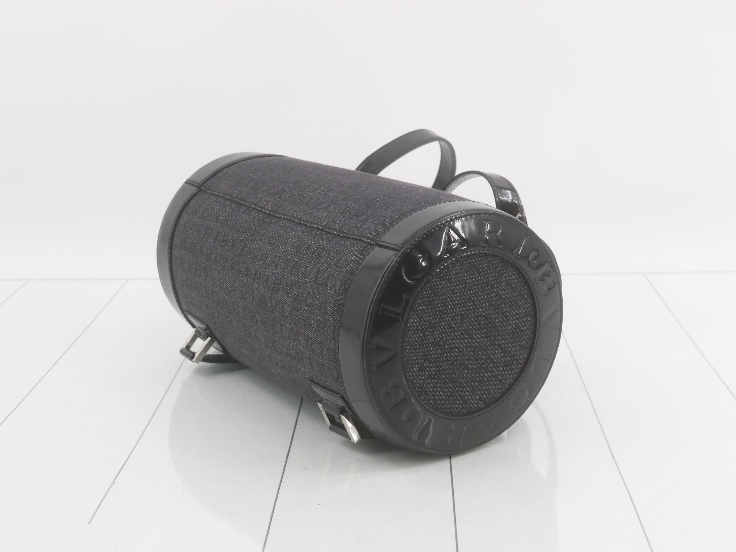 B.zero1 (Bag) - Handbag, Canvas, Black — view 6