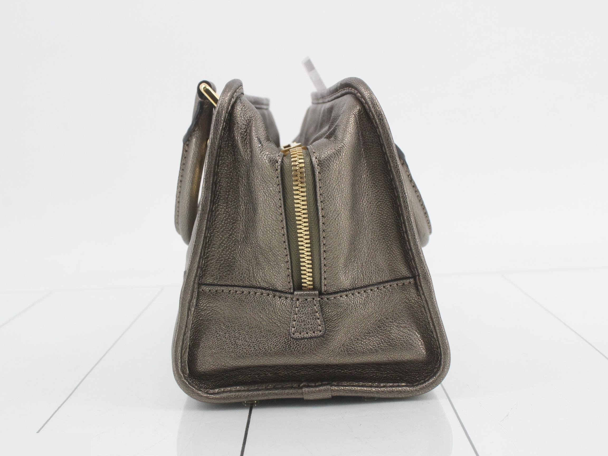 Amazona 28 Handbag, Gold Hardware — view 3