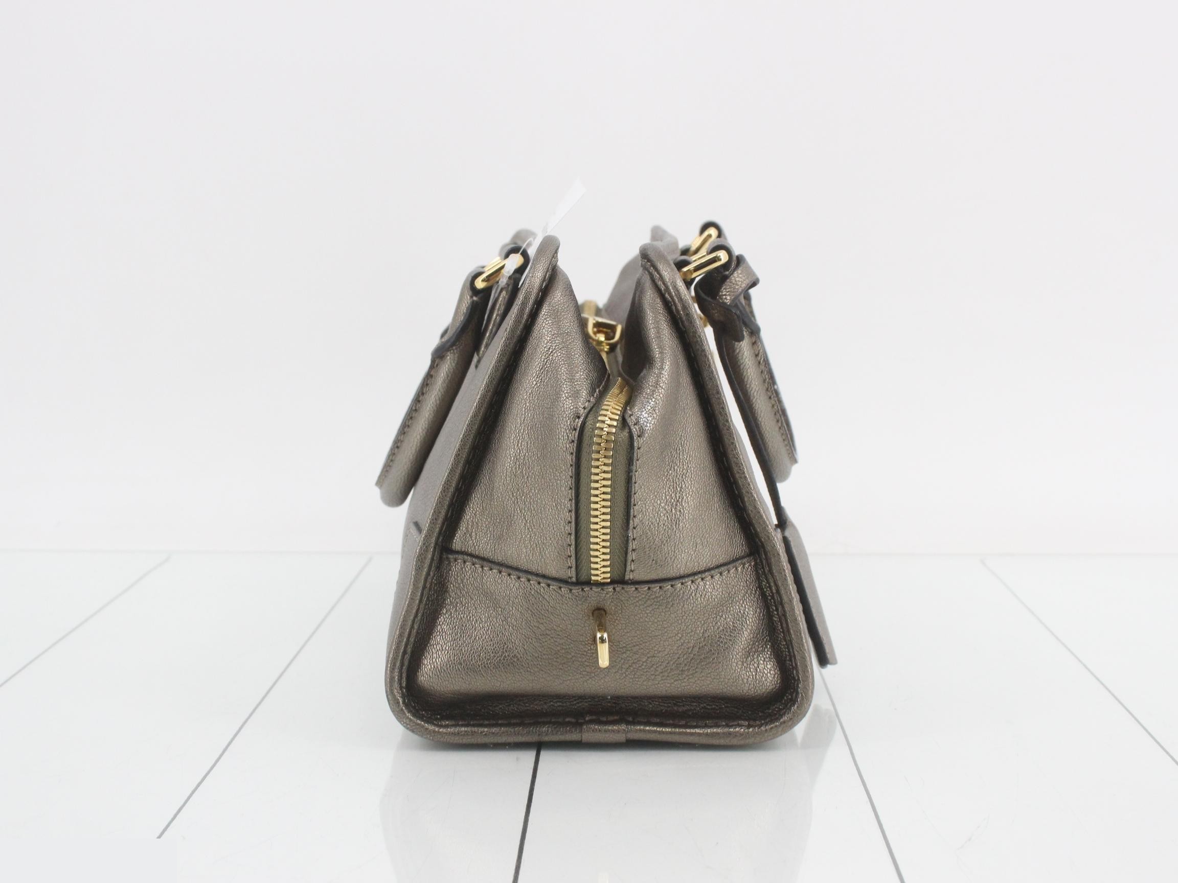 Amazona 28 Handbag, Gold Hardware — view 4