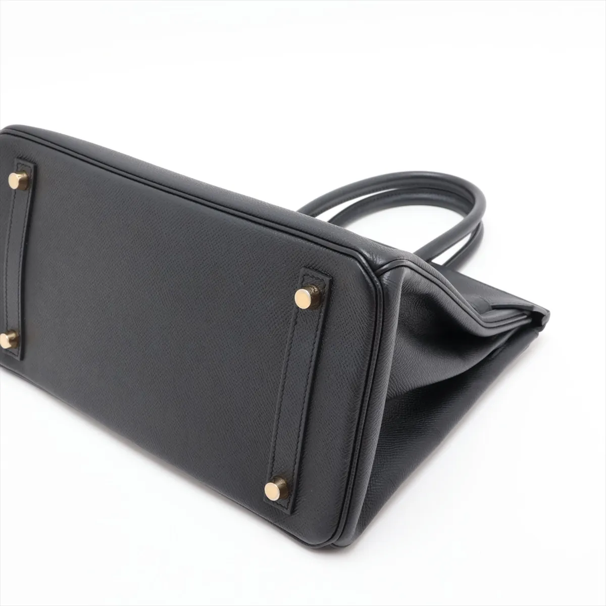[Individually packaged] Hermes Birkin 30 Letournée Veau Epsom Black Gold Hardware C: 2018 — view 3