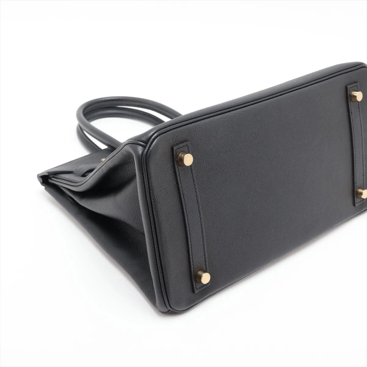 [Individually packaged] Hermes Birkin 30 Letournée Veau Epsom Black Gold Hardware C: 2018 — view 4