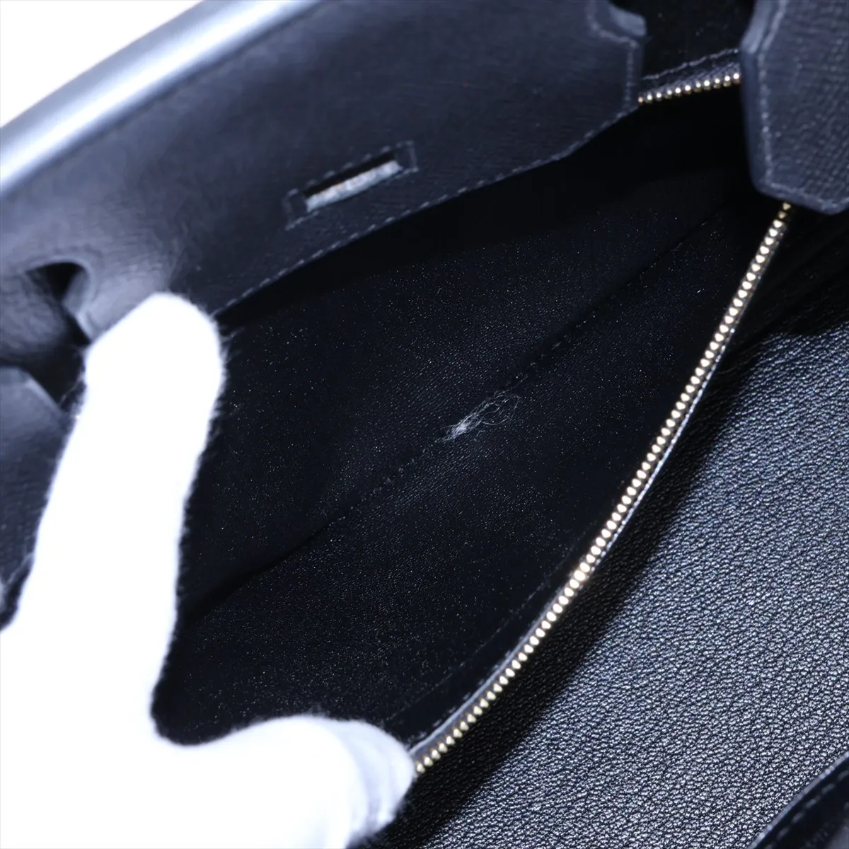 [Individually packaged] Hermes Birkin 30 Letournée Veau Epsom Black Gold Hardware C: 2018 — view 9