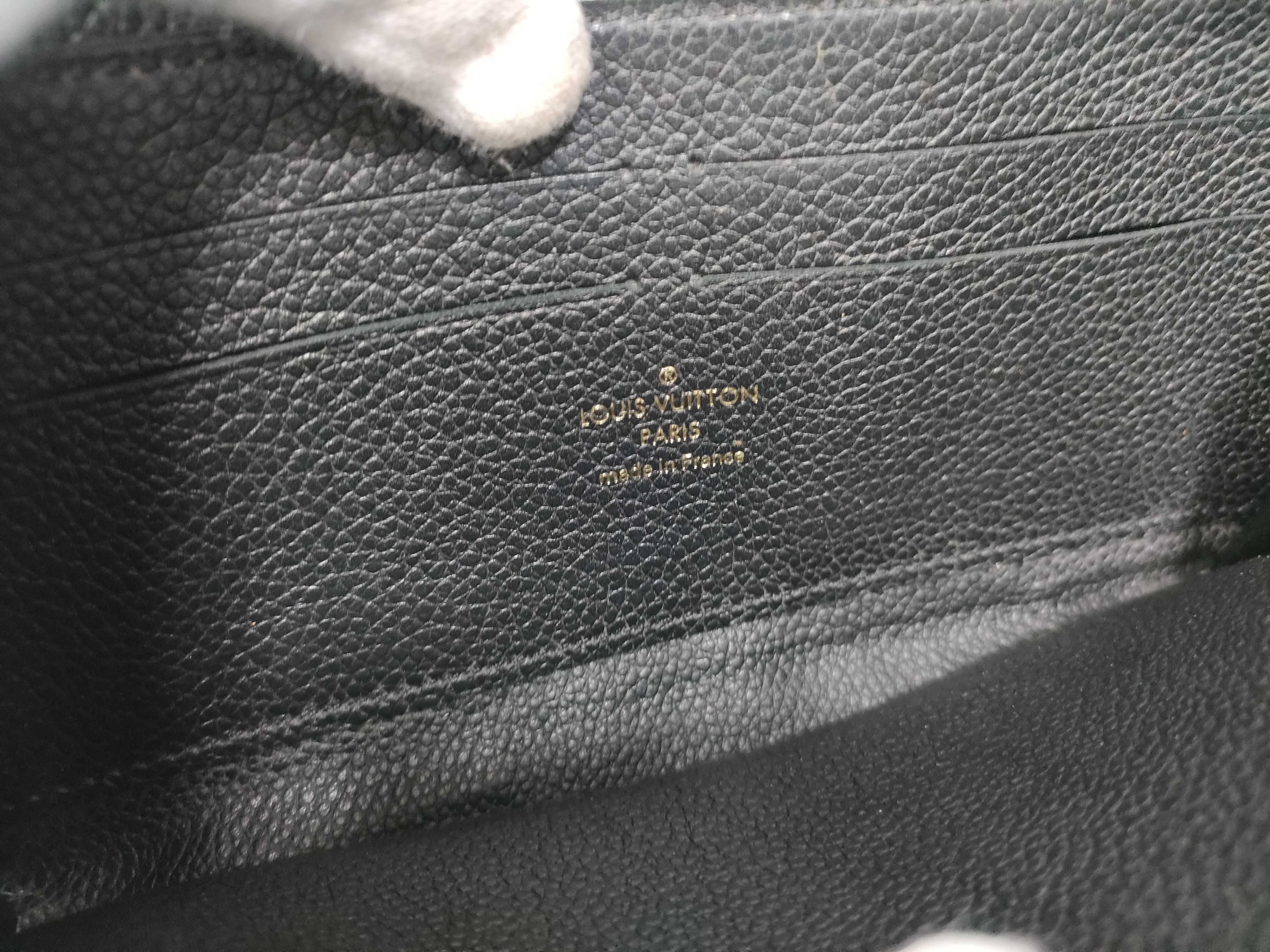 Monogram Empreinte Louis Vuitton Zippy Wallet Monogram Empreinte Noir M61864 SP2175 Wallet — view 11