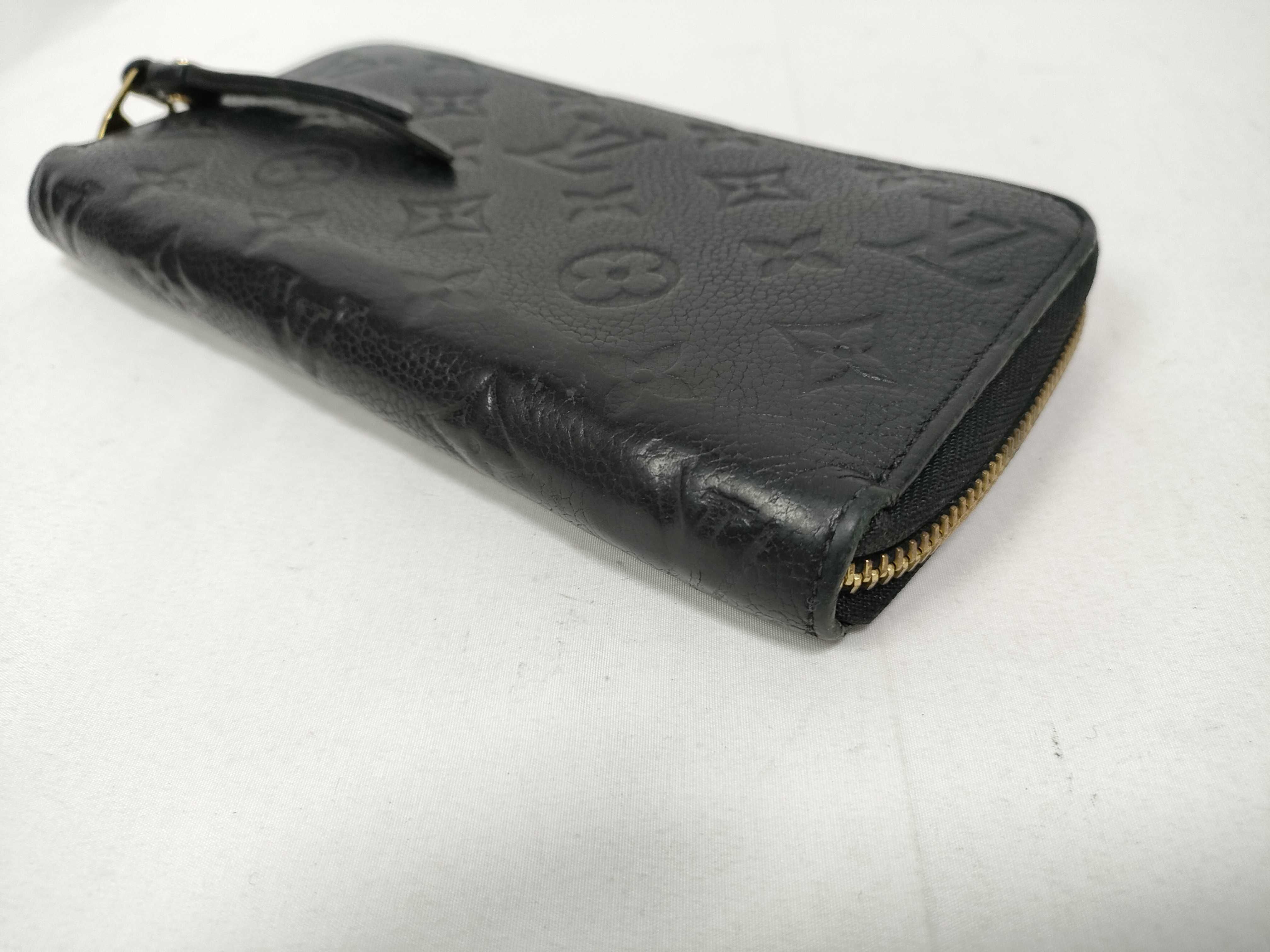 Monogram Empreinte Louis Vuitton Zippy Wallet Monogram Empreinte Noir M61864 SP2175 Wallet — view 3