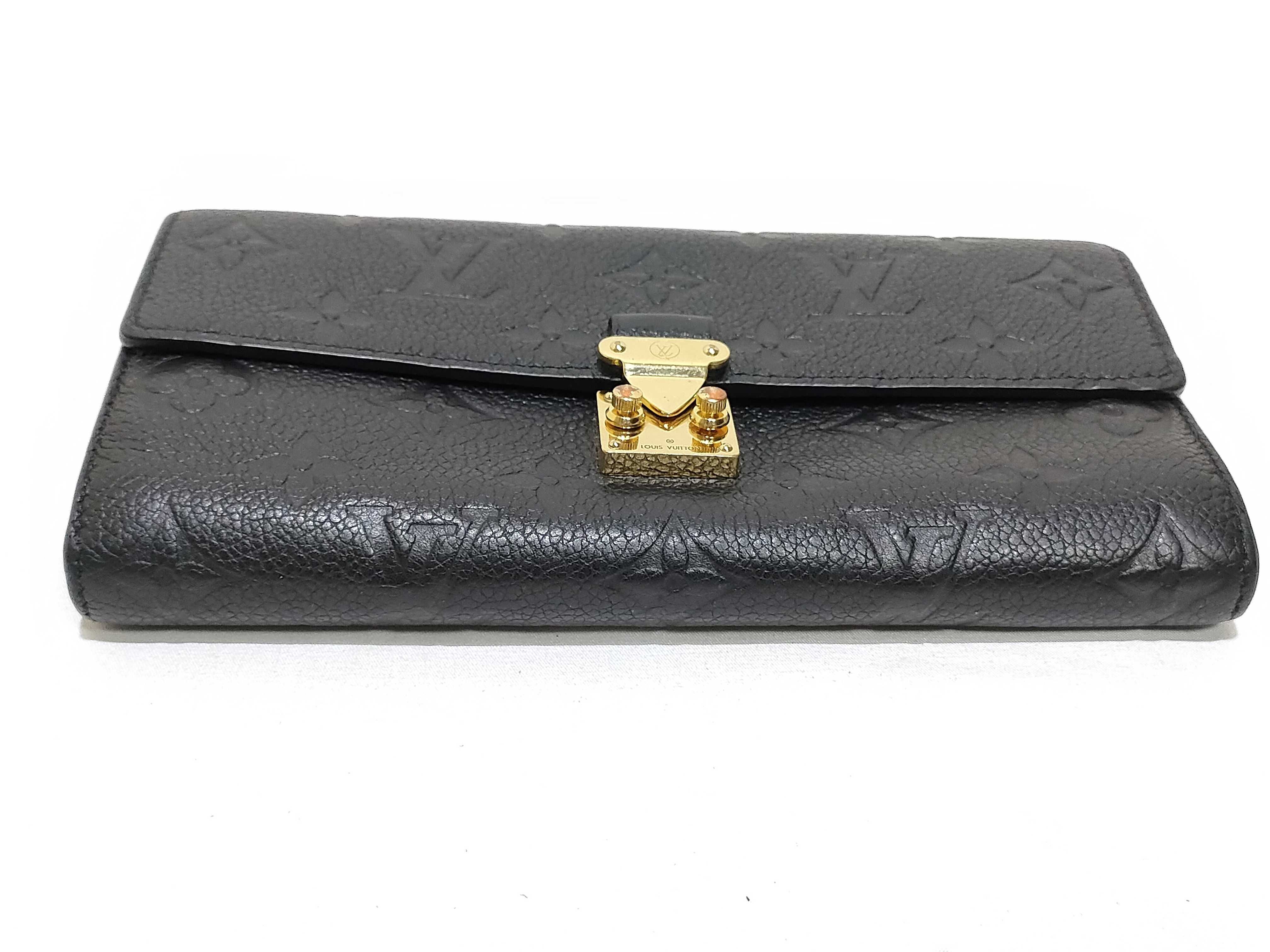 Monogram Empreinte Louis Vuitton Monogram Empreinte Portefeuille Salametis M82638 RFID Accessories: Box, dust bag, wallet — view 3