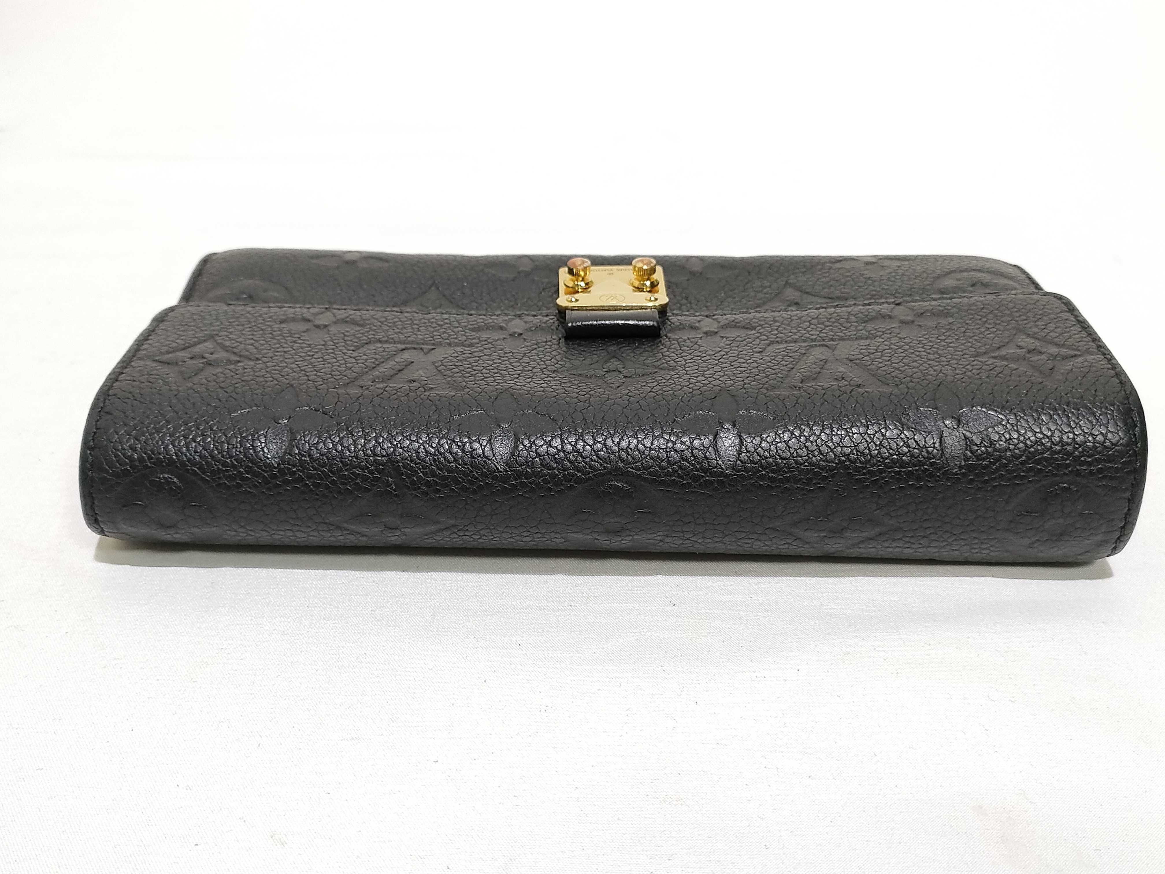 Monogram Empreinte Louis Vuitton Monogram Empreinte Portefeuille Salametis M82638 RFID Accessories: Box, dust bag, wallet — view 6