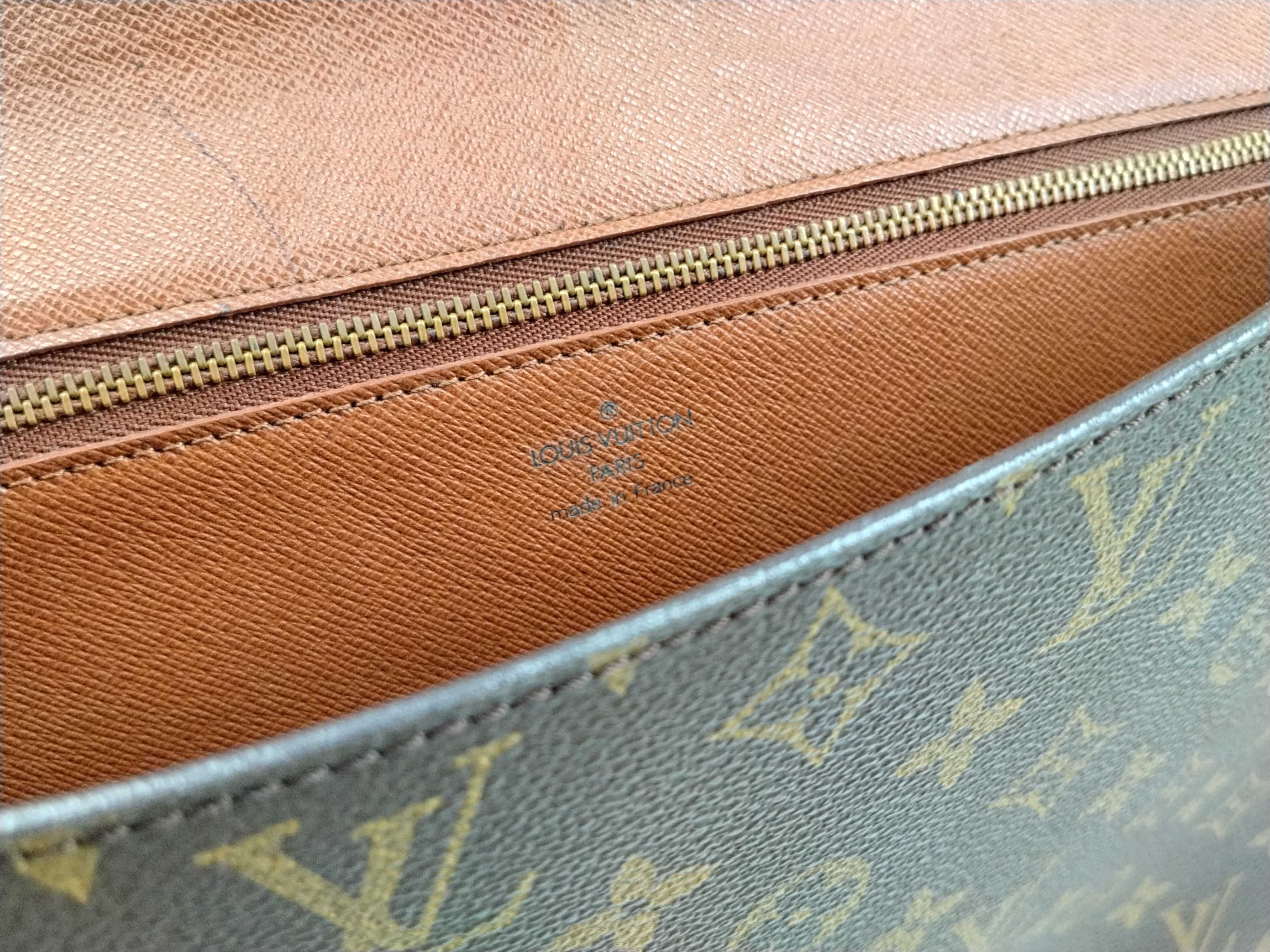 Monogram Porte Envelope Clutch Bag — view 13