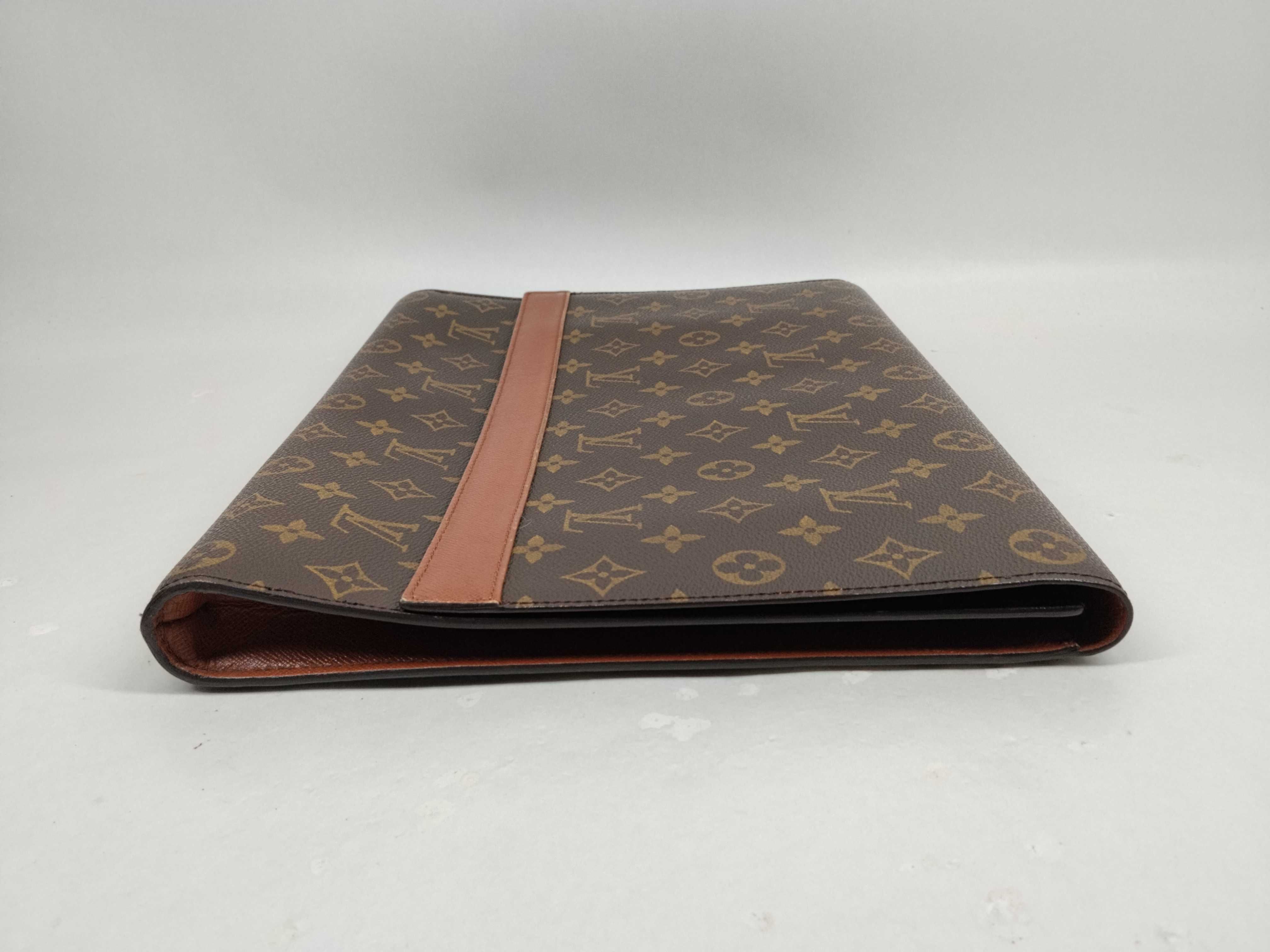 Monogram Porte Envelope Clutch Bag — view 5