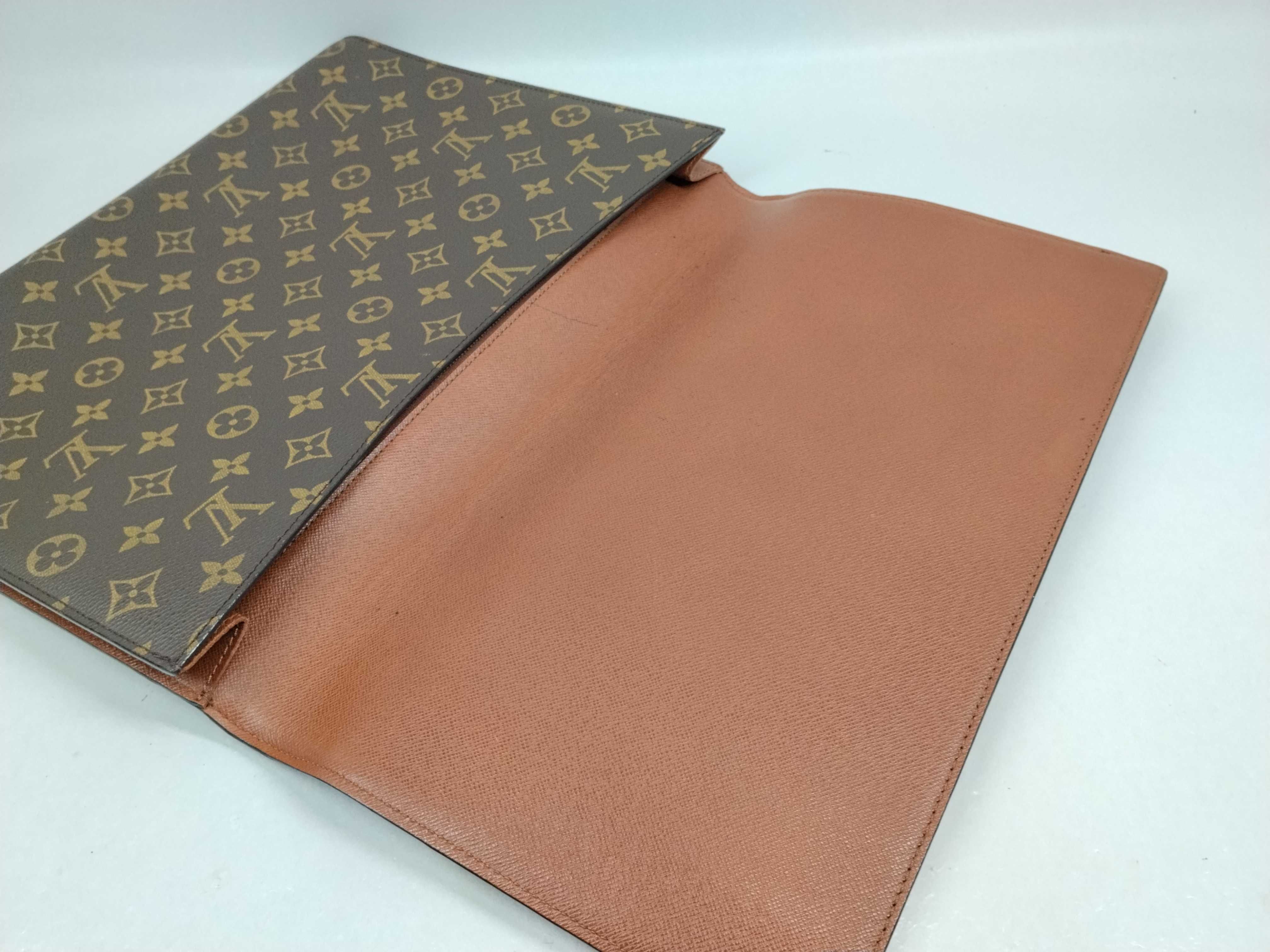 Monogram Porte Envelope Clutch Bag — view 6