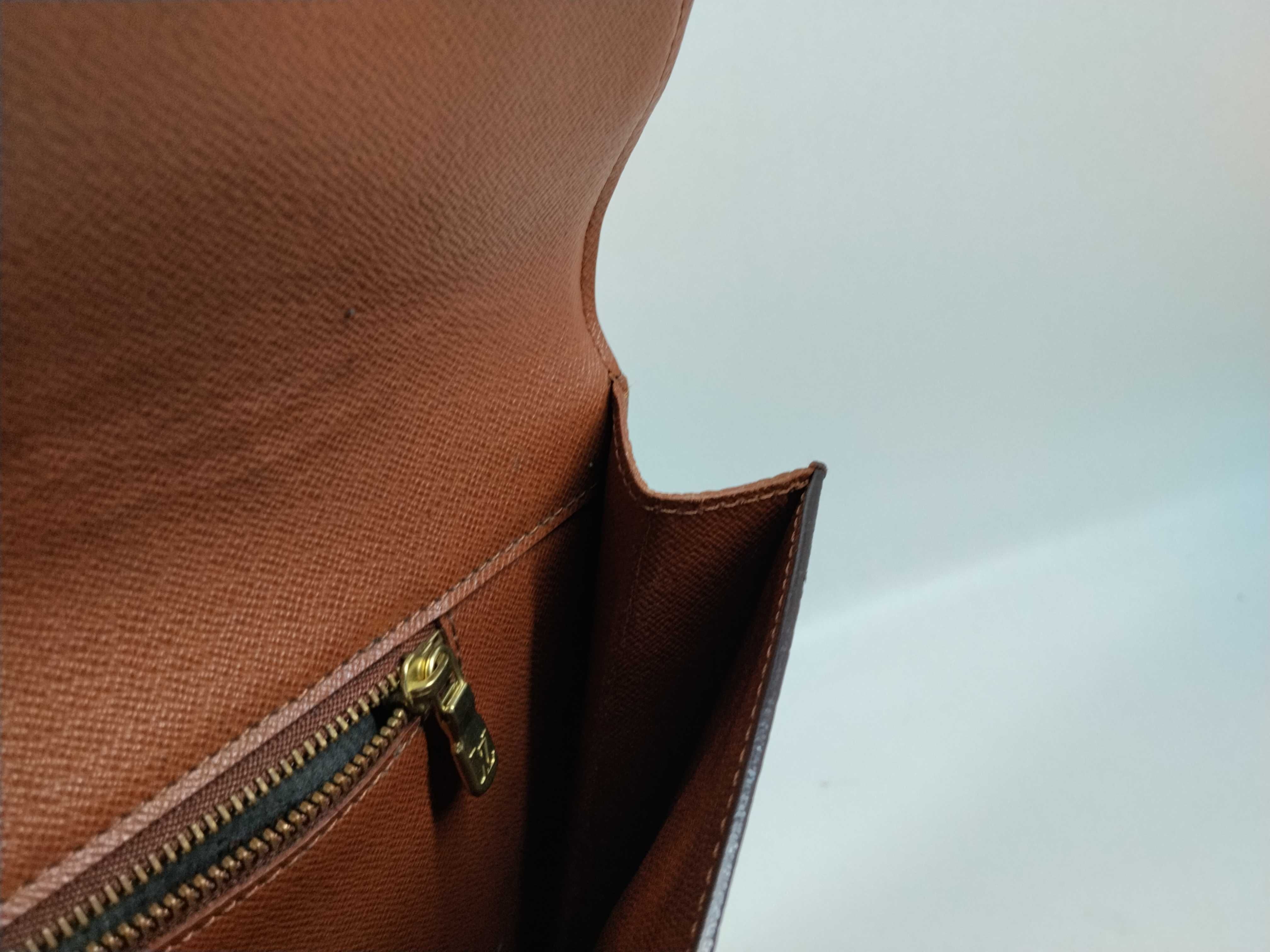 Monogram Porte Envelope Clutch Bag — view 8