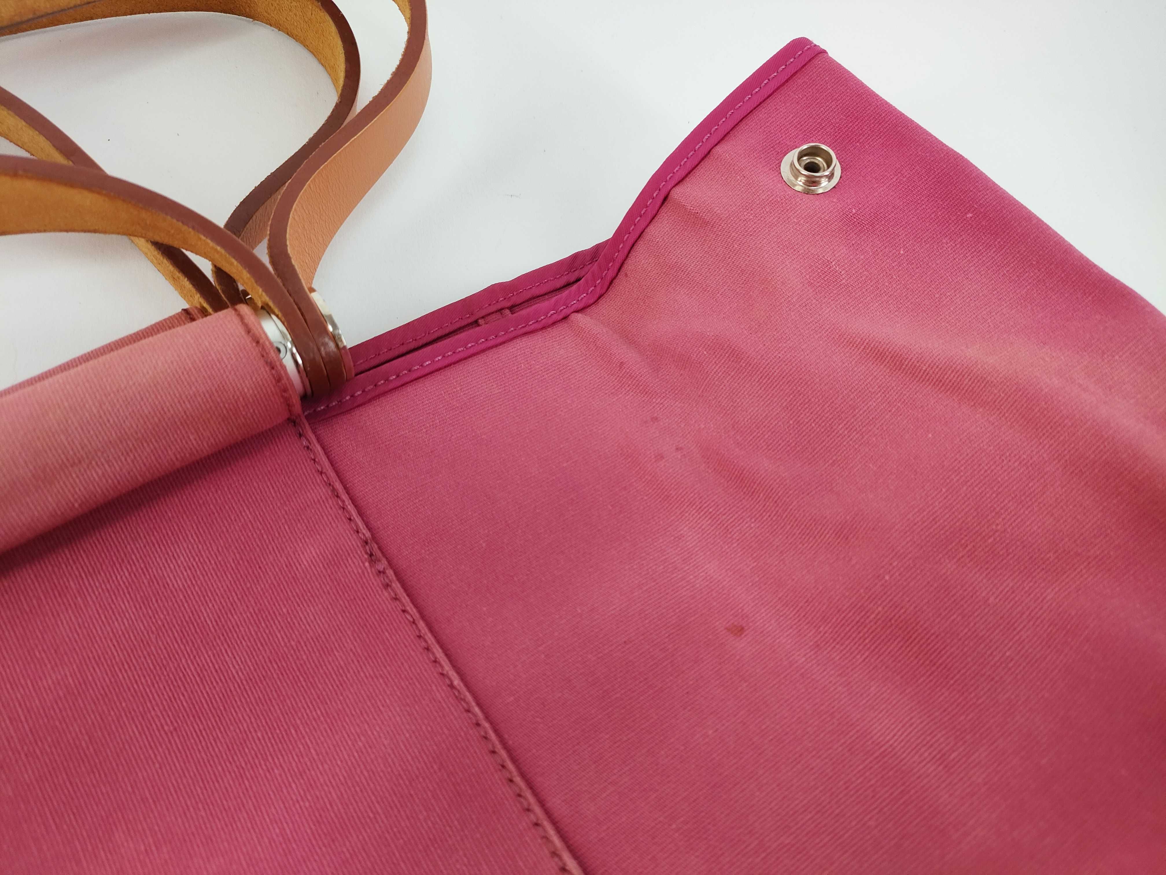 Elan PM 2-Way Bag, Pink x Brown Handbag — view 9