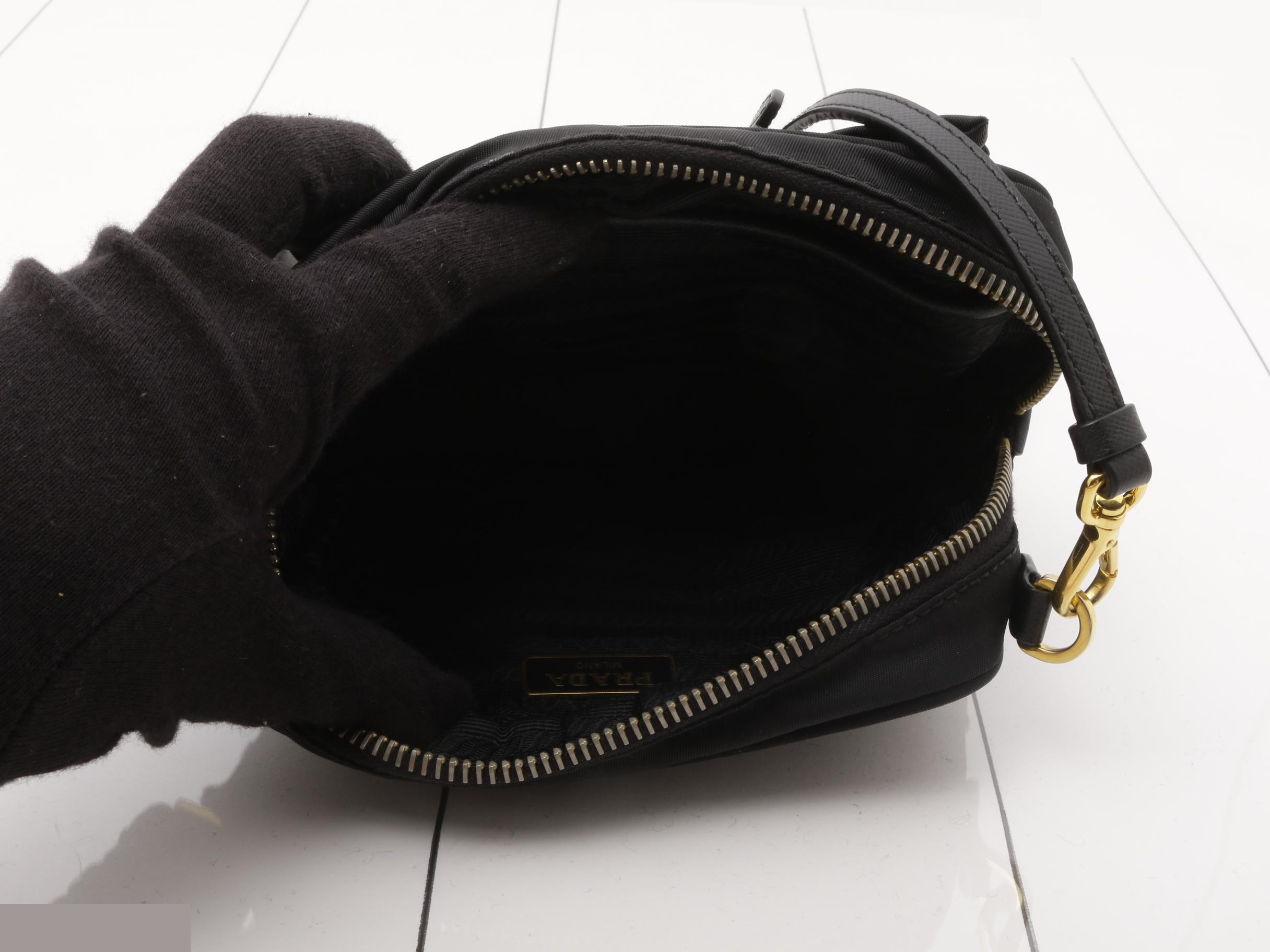 Nylon ribbon shoulder bag — view 4