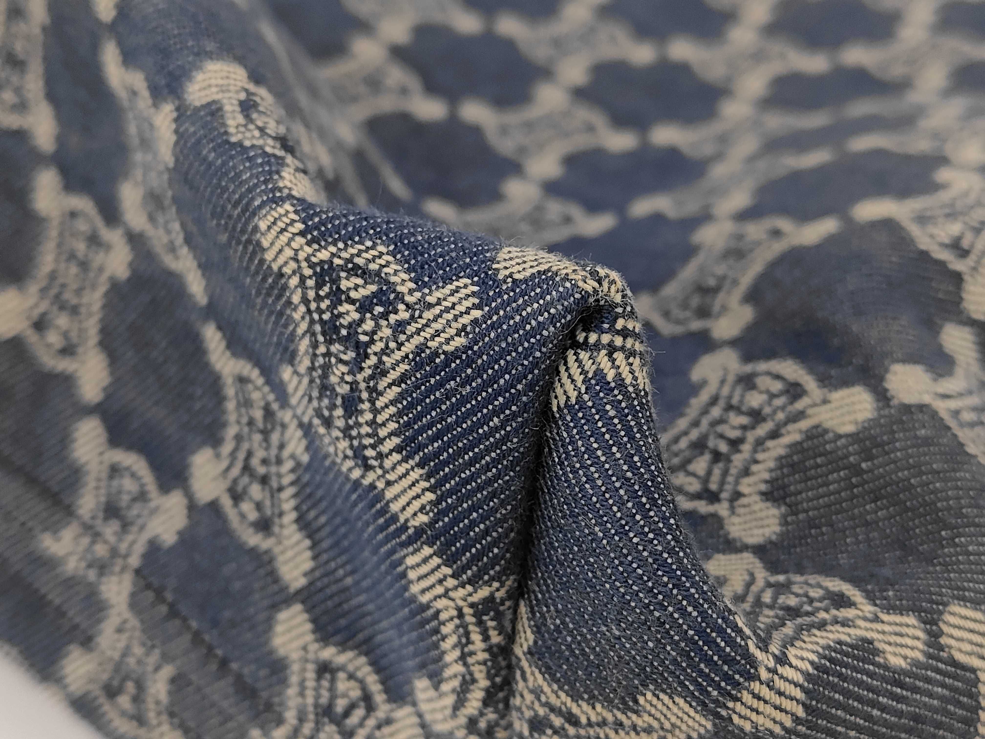 Triomphe Denim Tote Bag — view 3