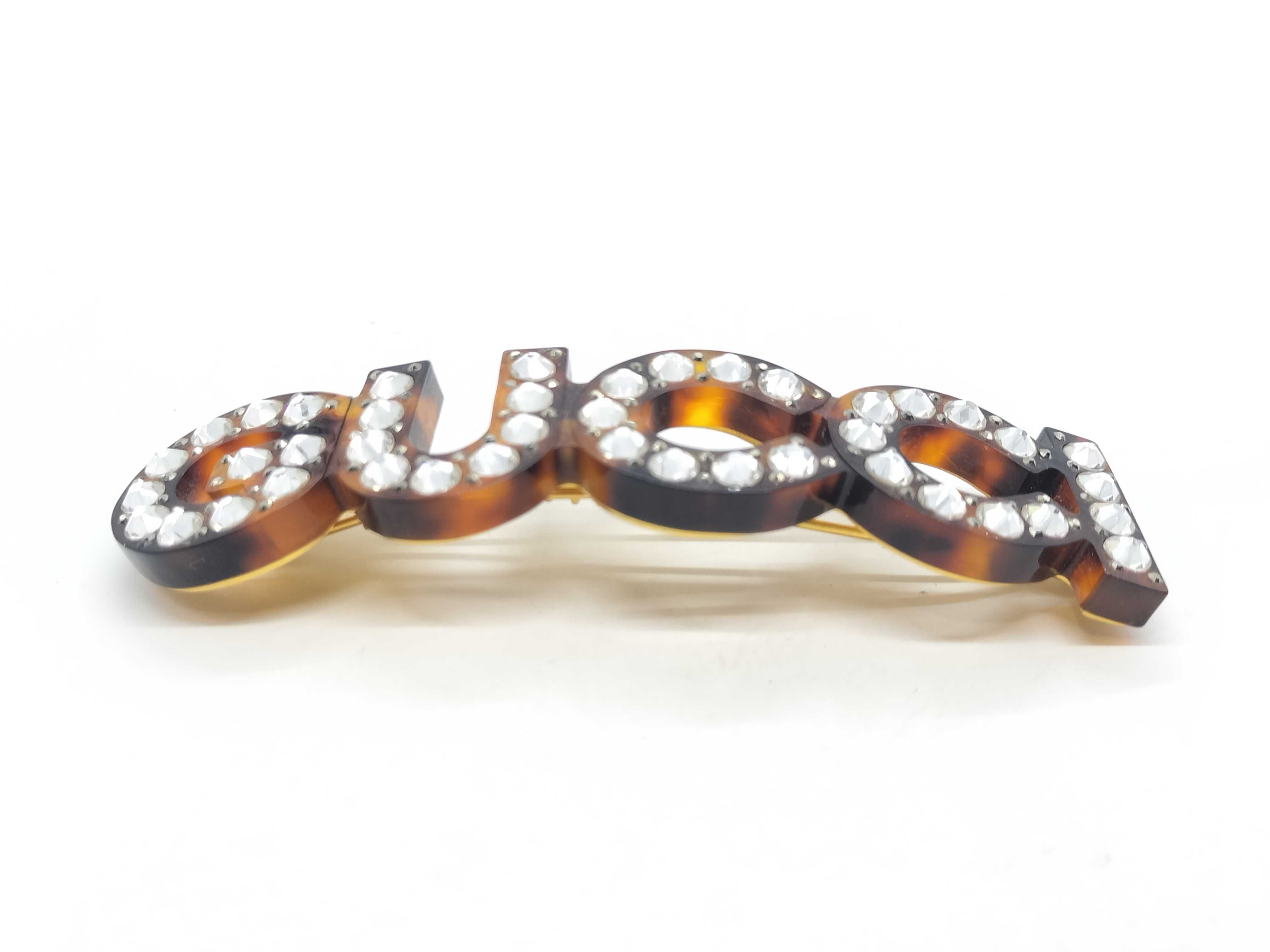 Logo Rhinestone Hair Clip Hair Accessory — view 5
