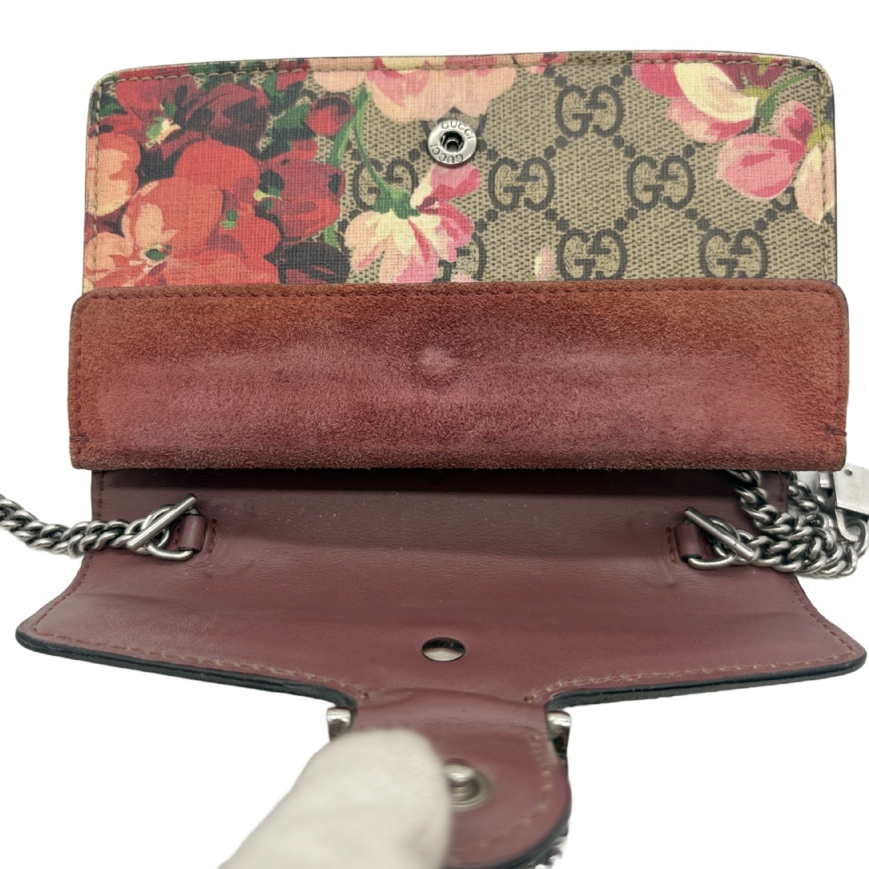 GG Supreme Blooms Dionysus Chain Shoulder Bag — view 11