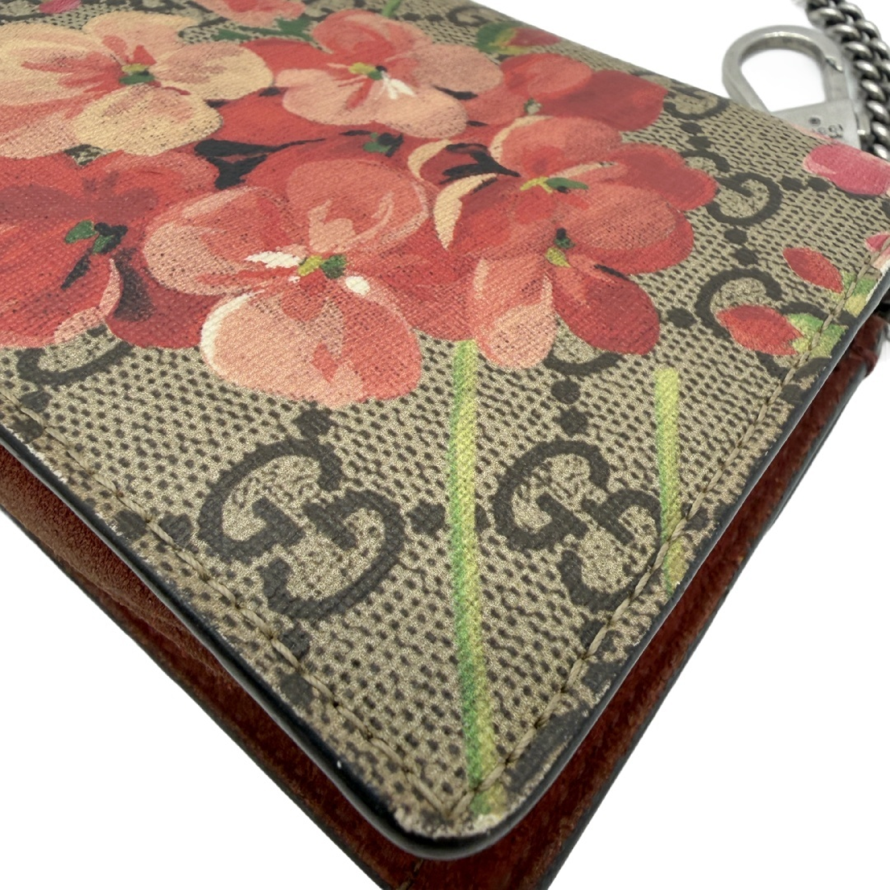 GG Supreme Blooms Dionysus Chain Shoulder Bag — view 9