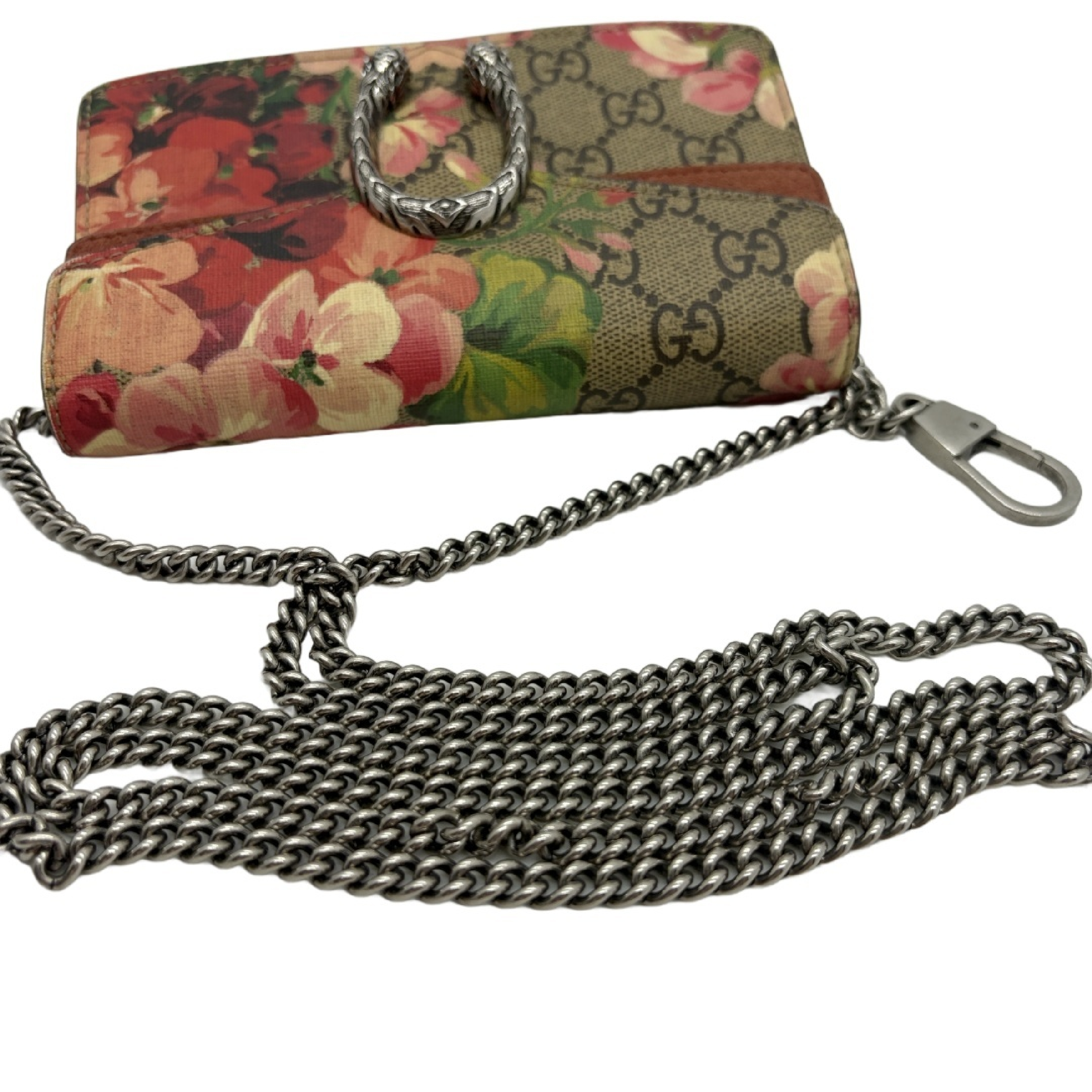 GG Supreme Blooms Dionysus Chain Shoulder Bag — view 10