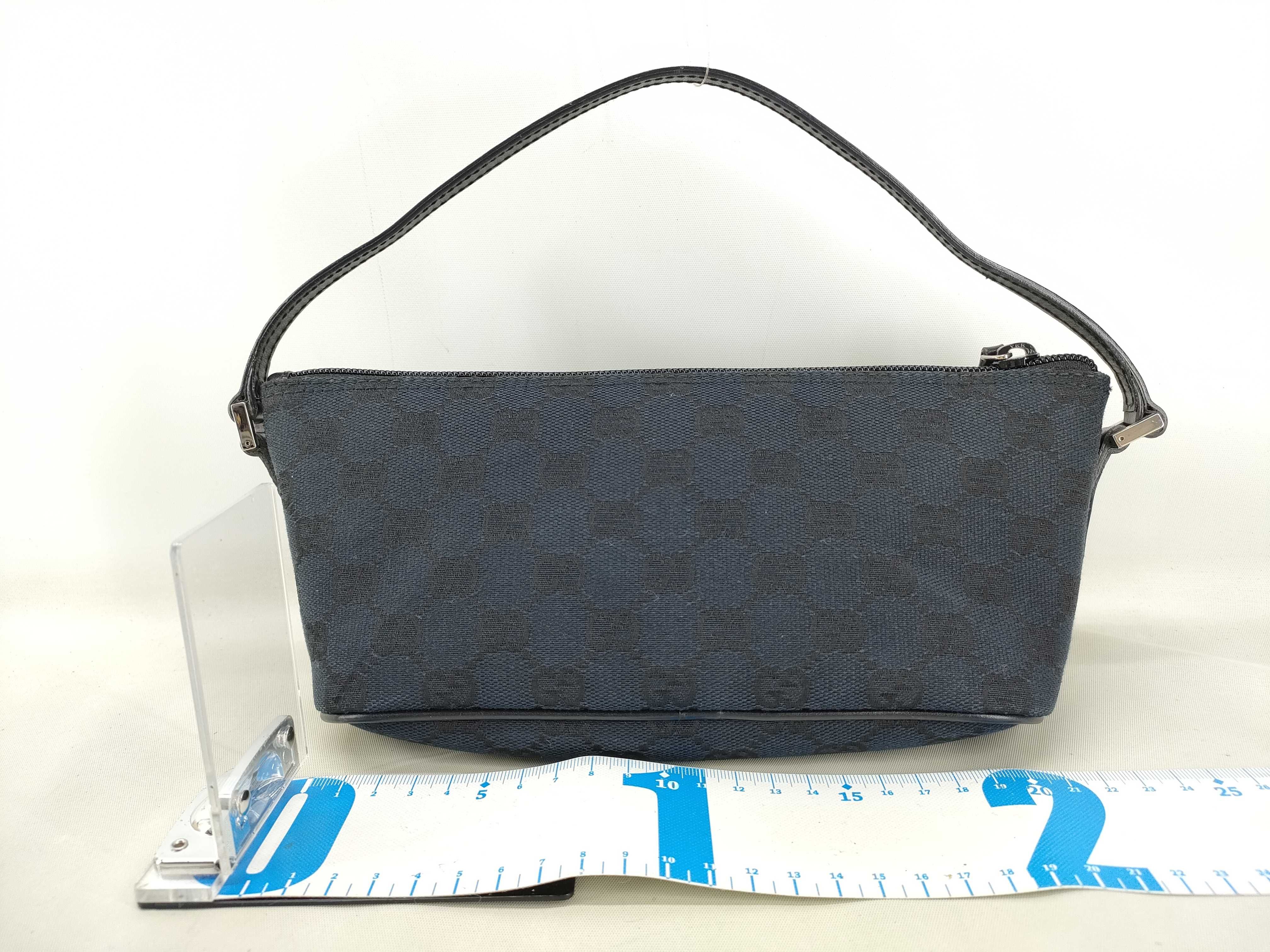 GG Canvas Accessory Pouch, GG Canvas Leather, 039.1103 Handbag — view 2