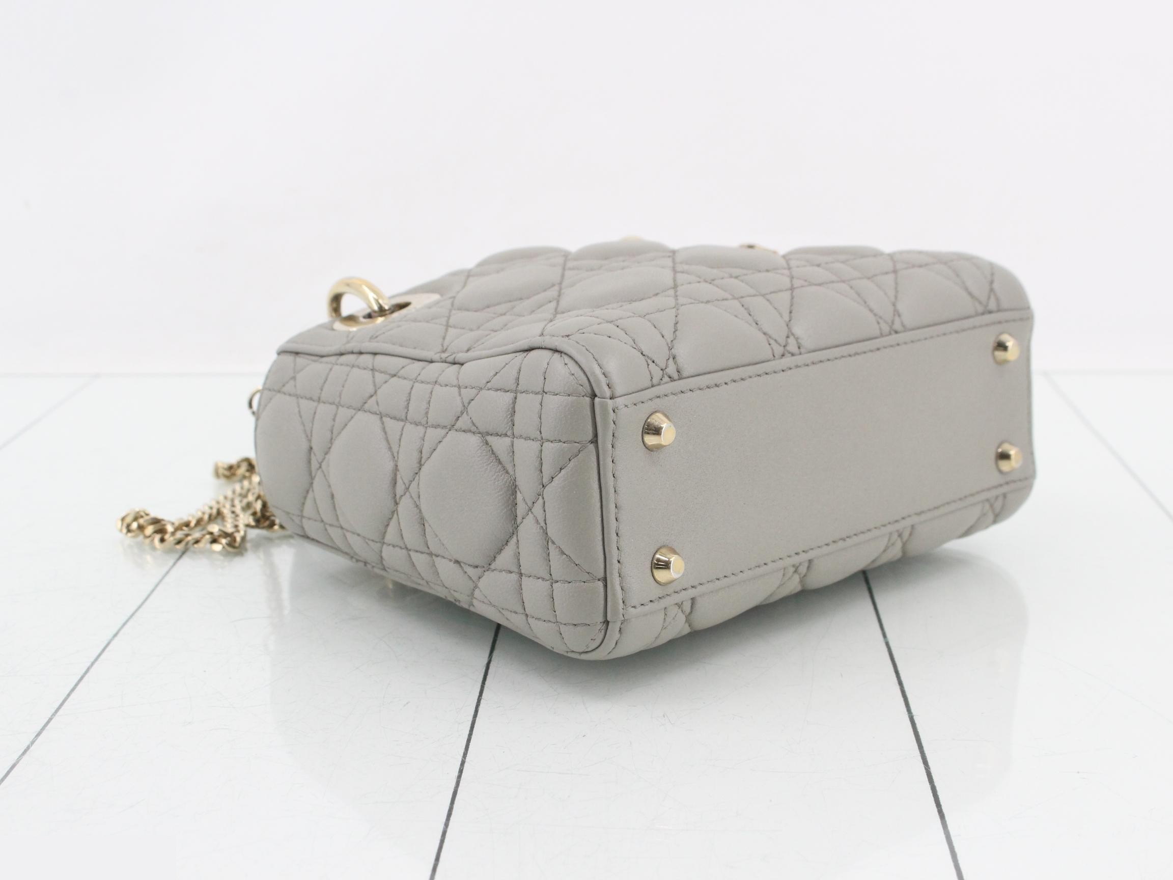 Mini Lady Dior 2-Way Bag — view 5