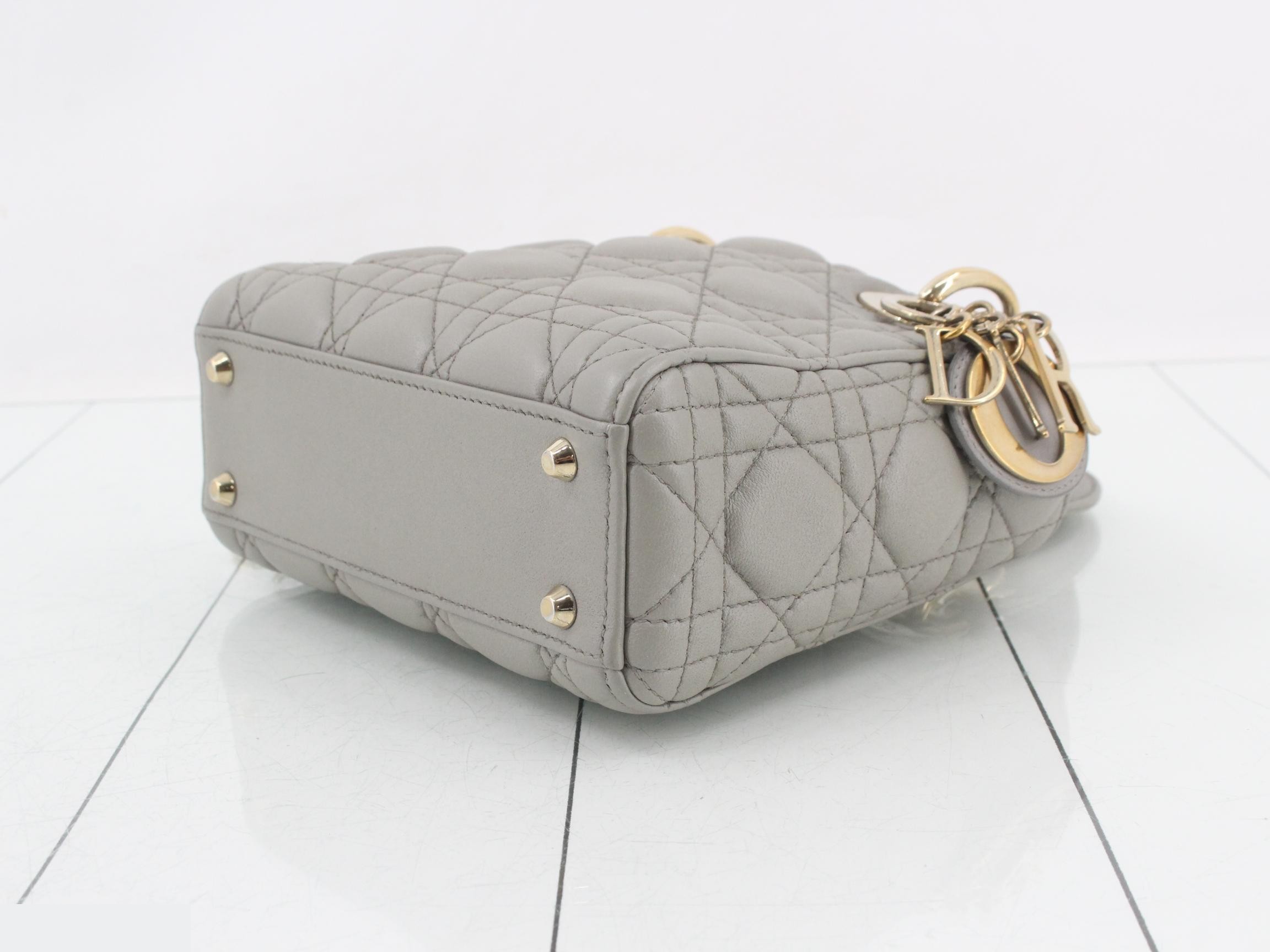 Mini Lady Dior 2-Way Bag — view 6