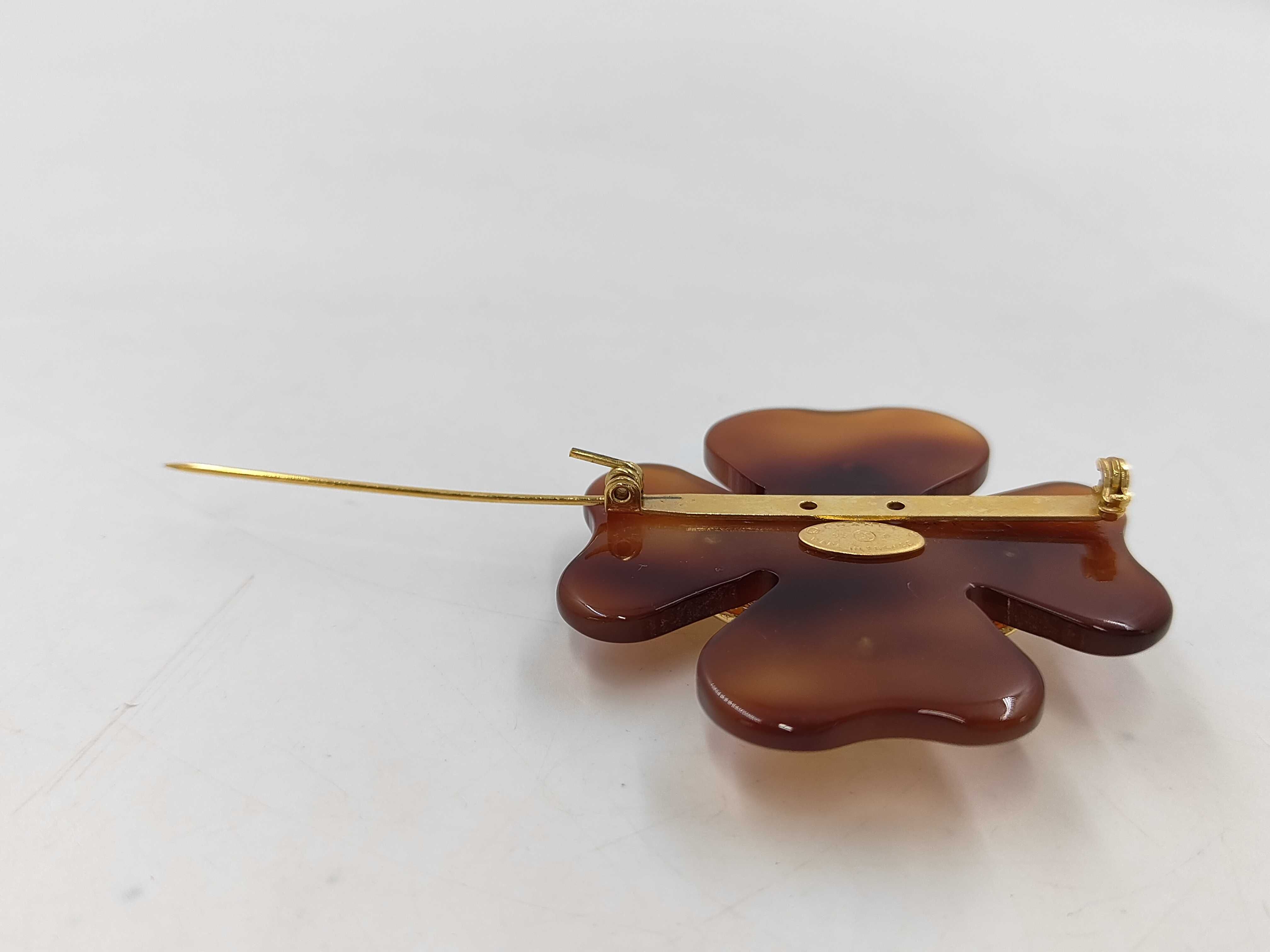 Coco Mark Clover 95P Brooch — view 4