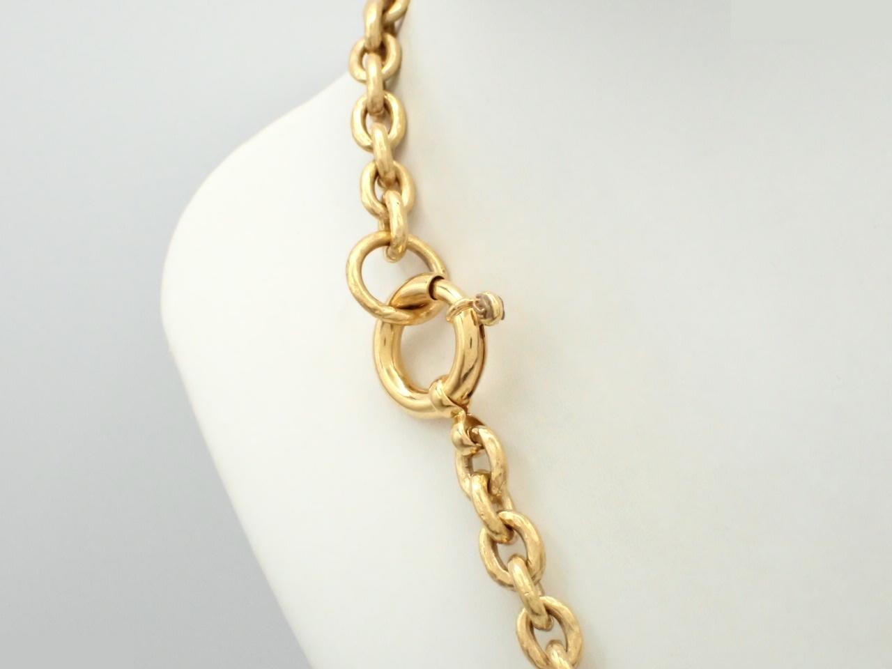 Coco Mark Color Stone Necklace (with comments) — view 2