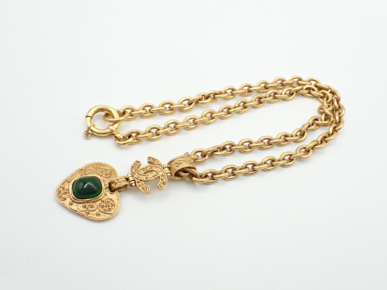 Coco Mark Color Stone Necklace (with comments) — view 3