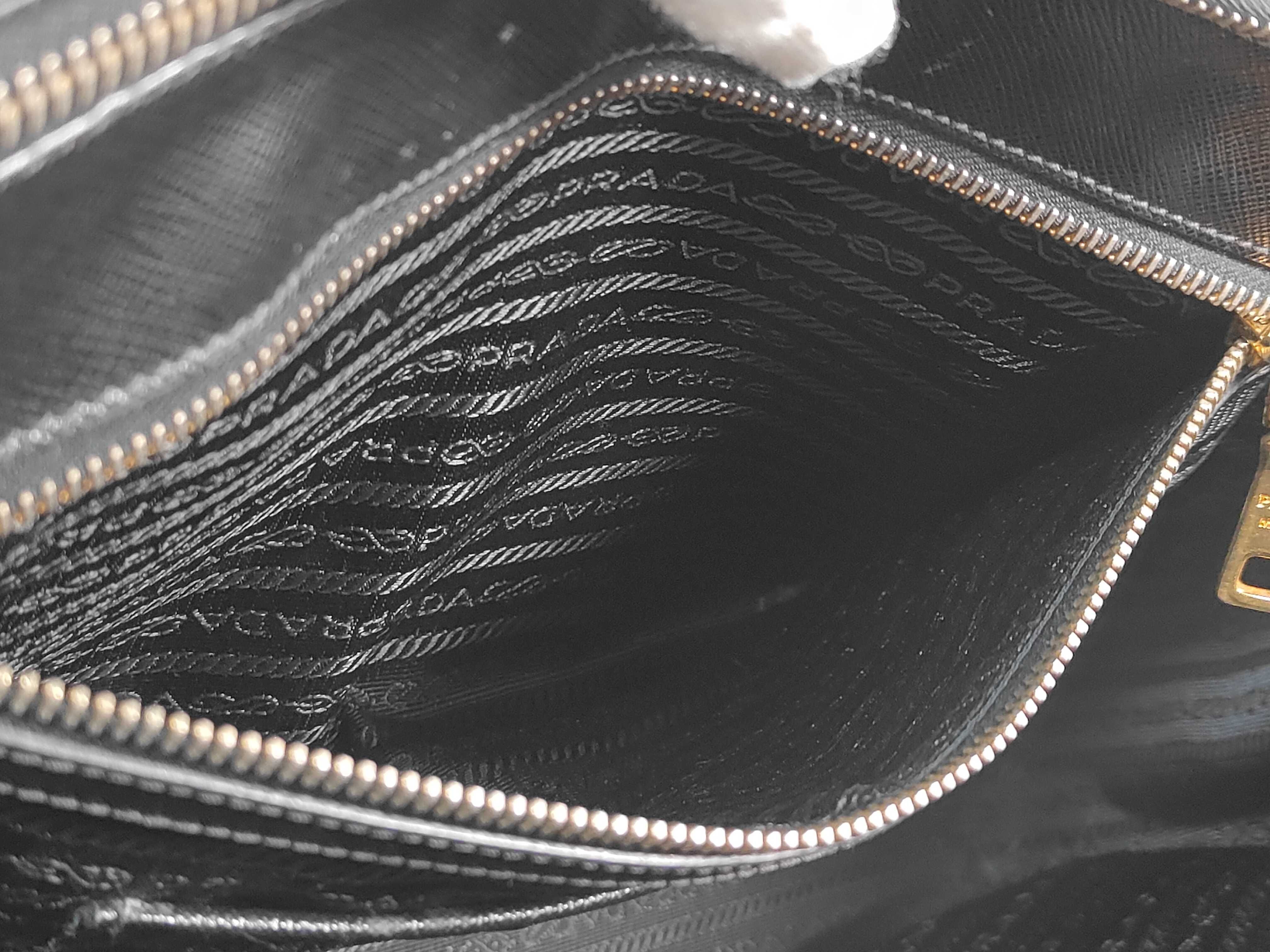 bag, black leather, handbag — view 12