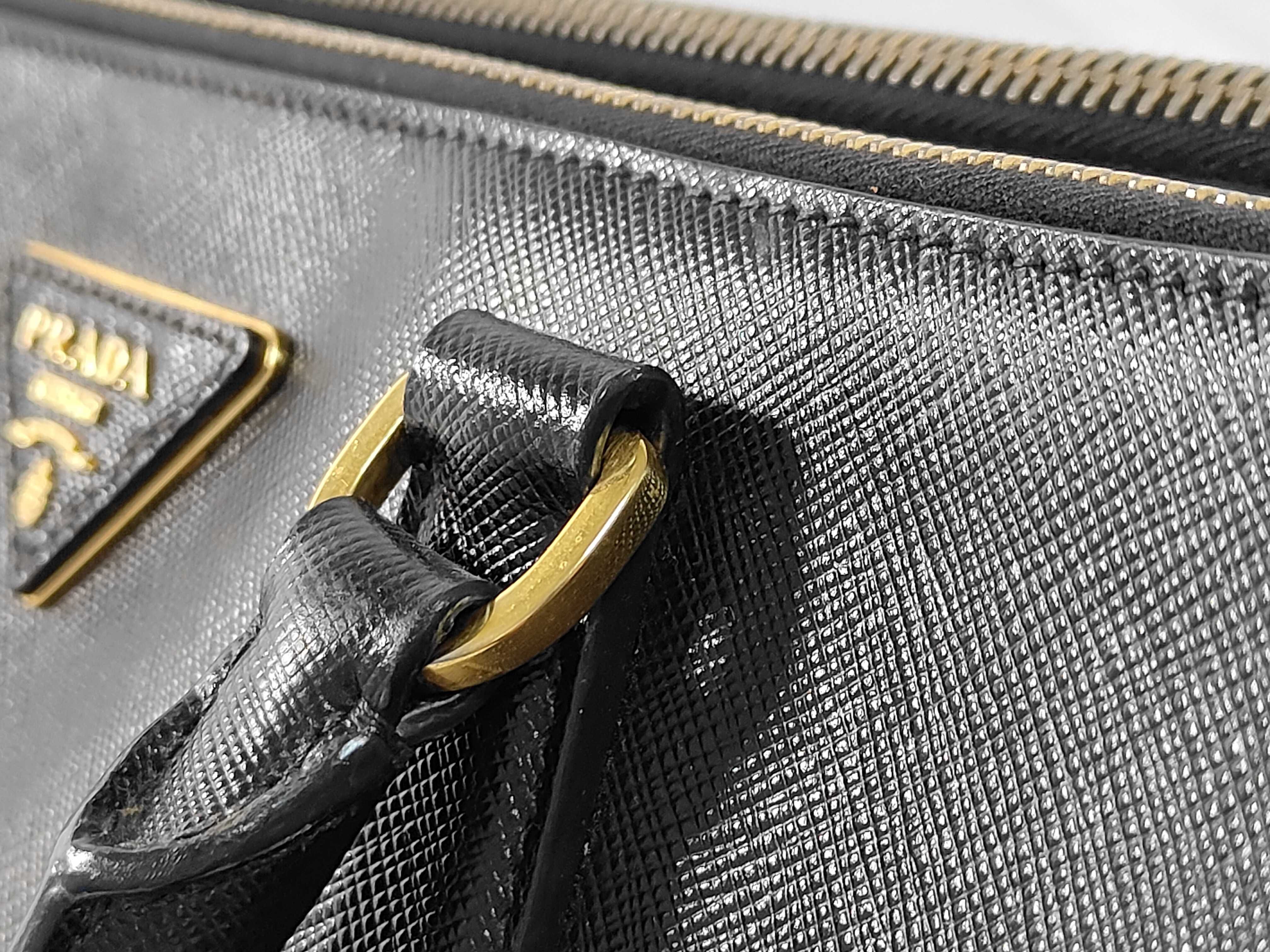 bag, black leather, handbag — view 5