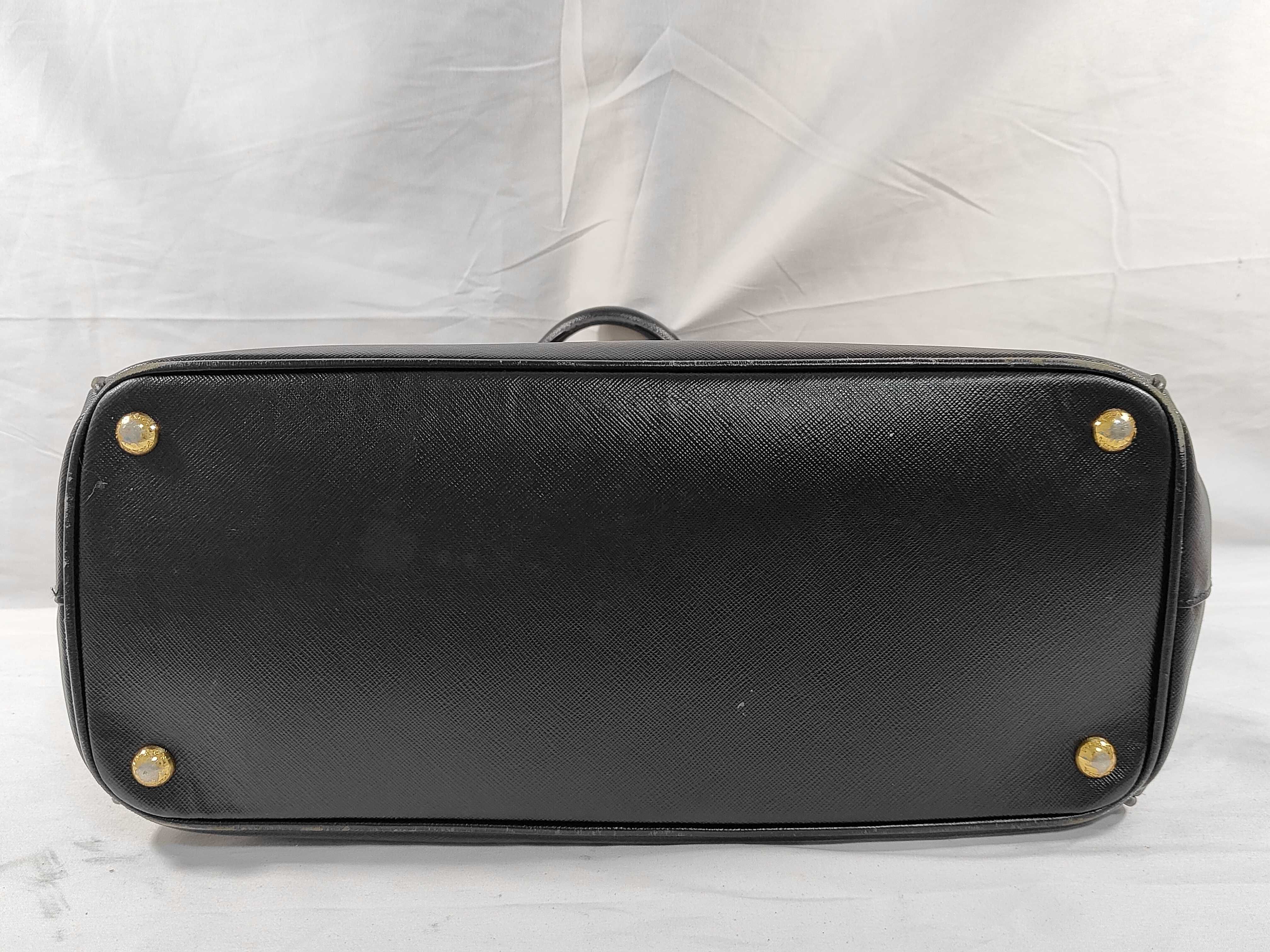 bag, black leather, handbag — view 8