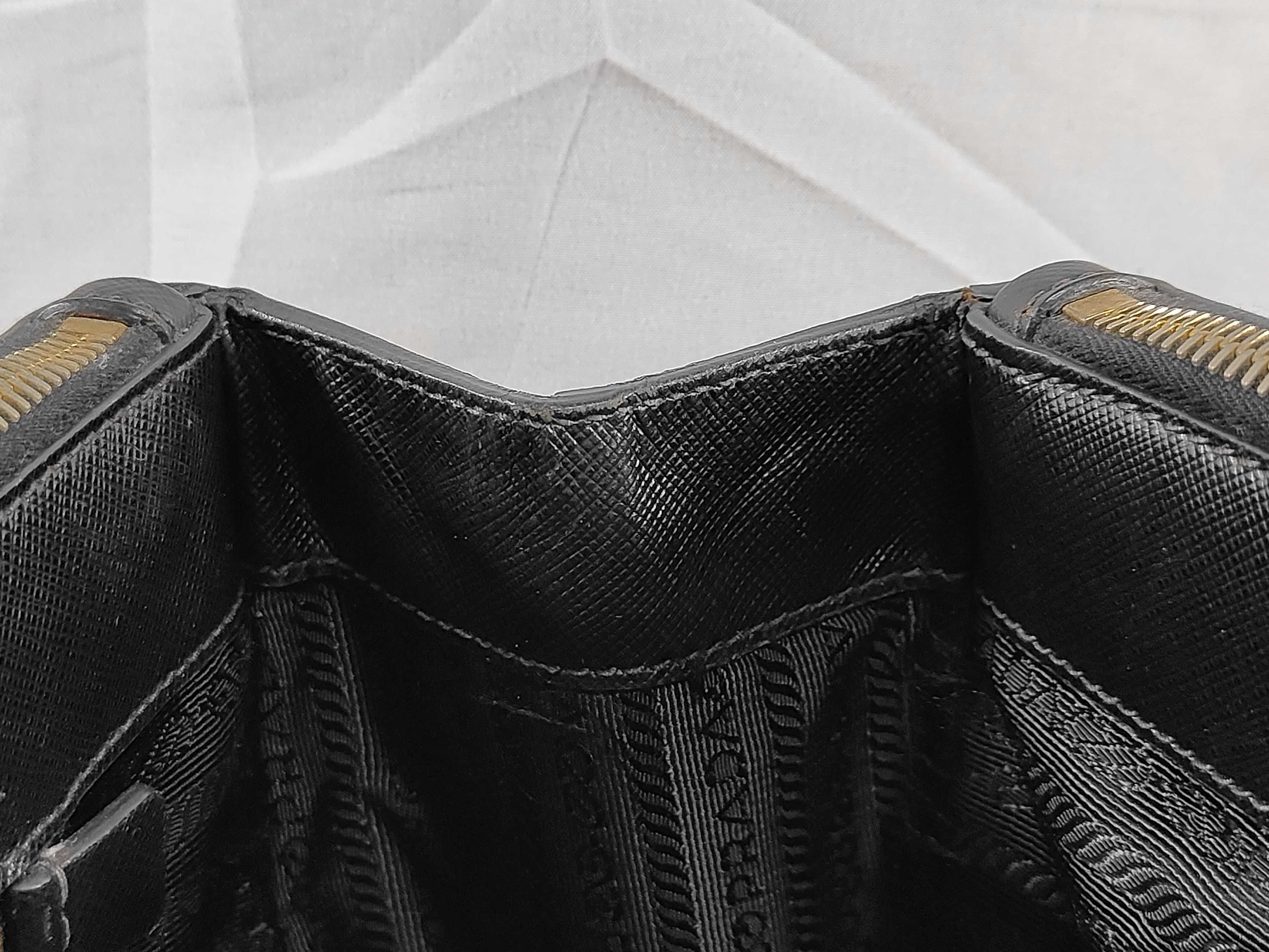 bag, black leather, handbag — view 9