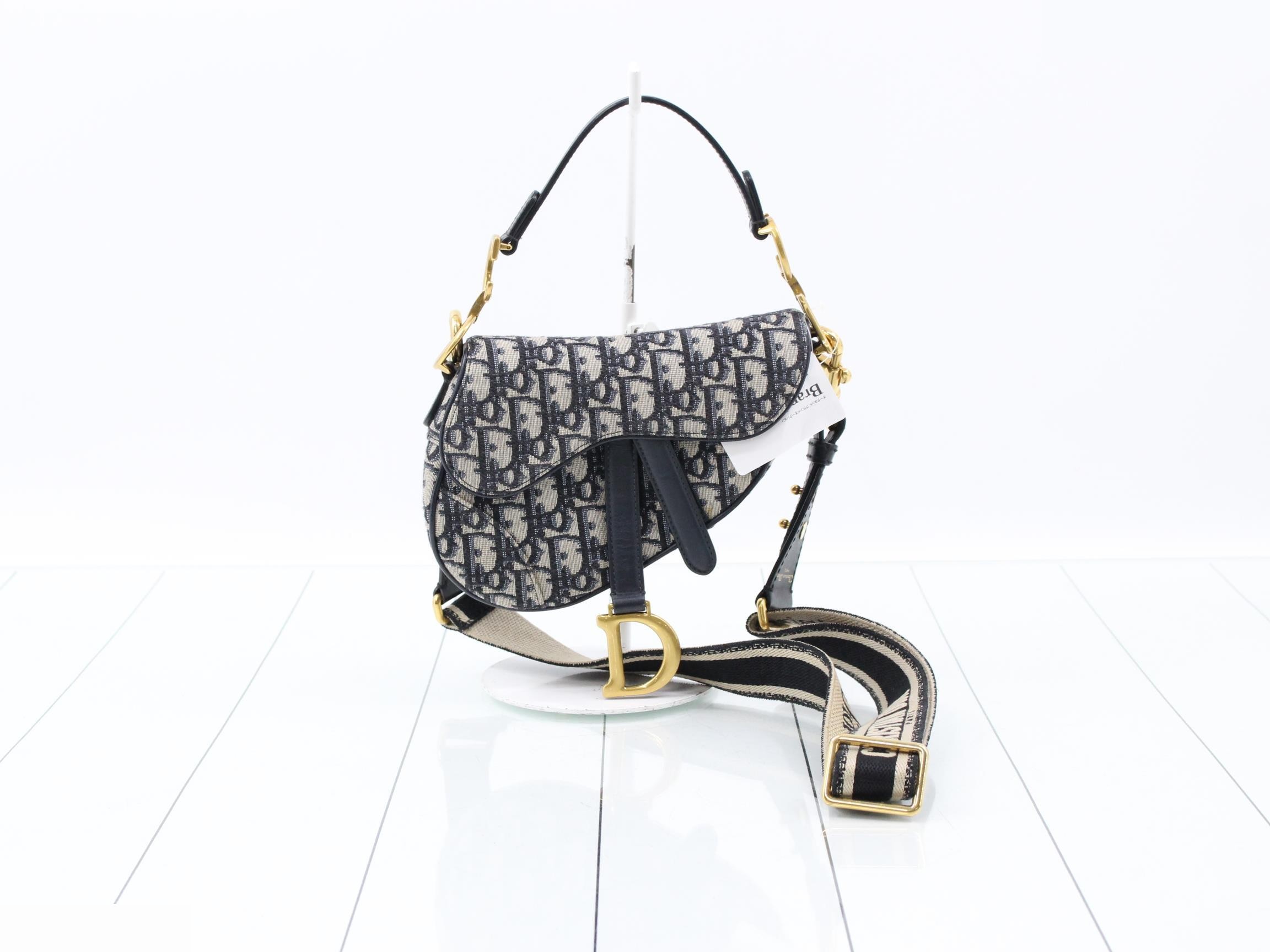 Saddle Trotter/Oblique Canvas Handbag