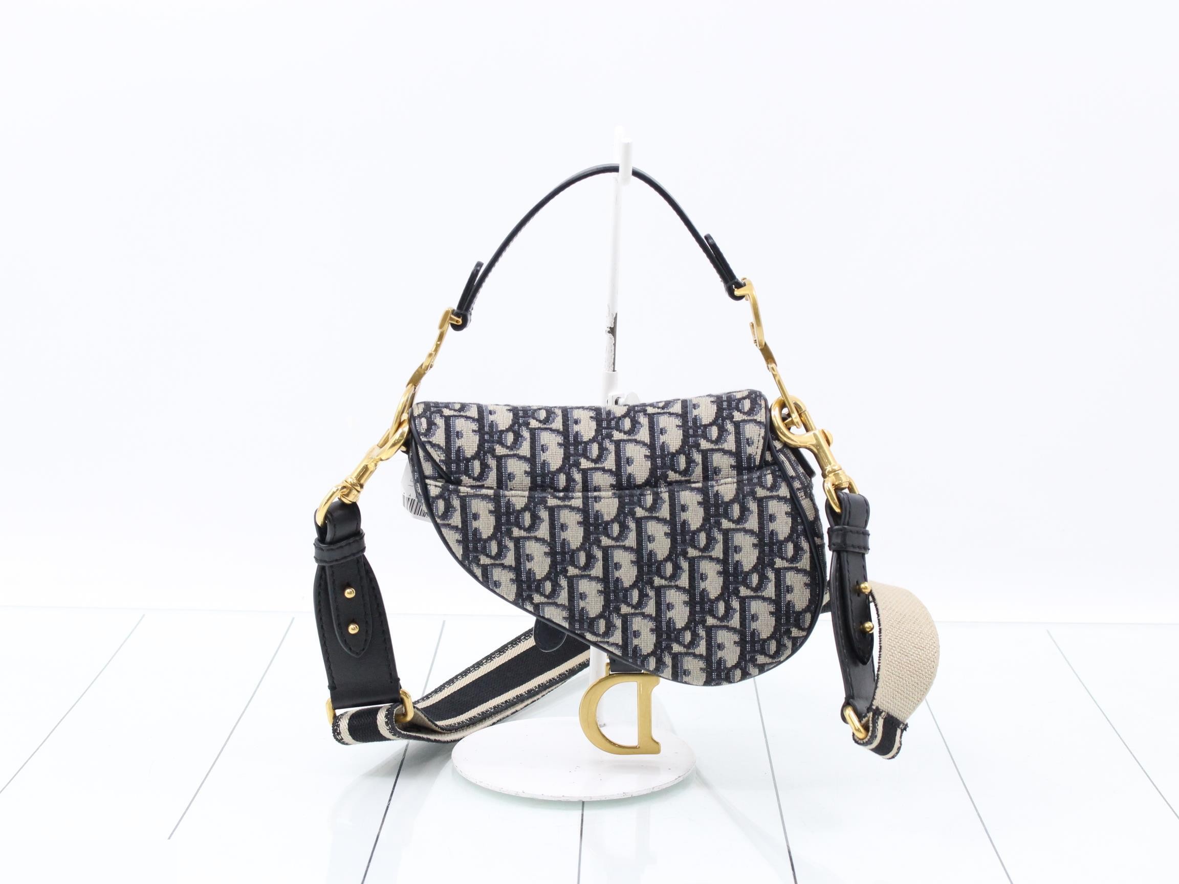 Saddle Trotter/Oblique Canvas Handbag — view 2