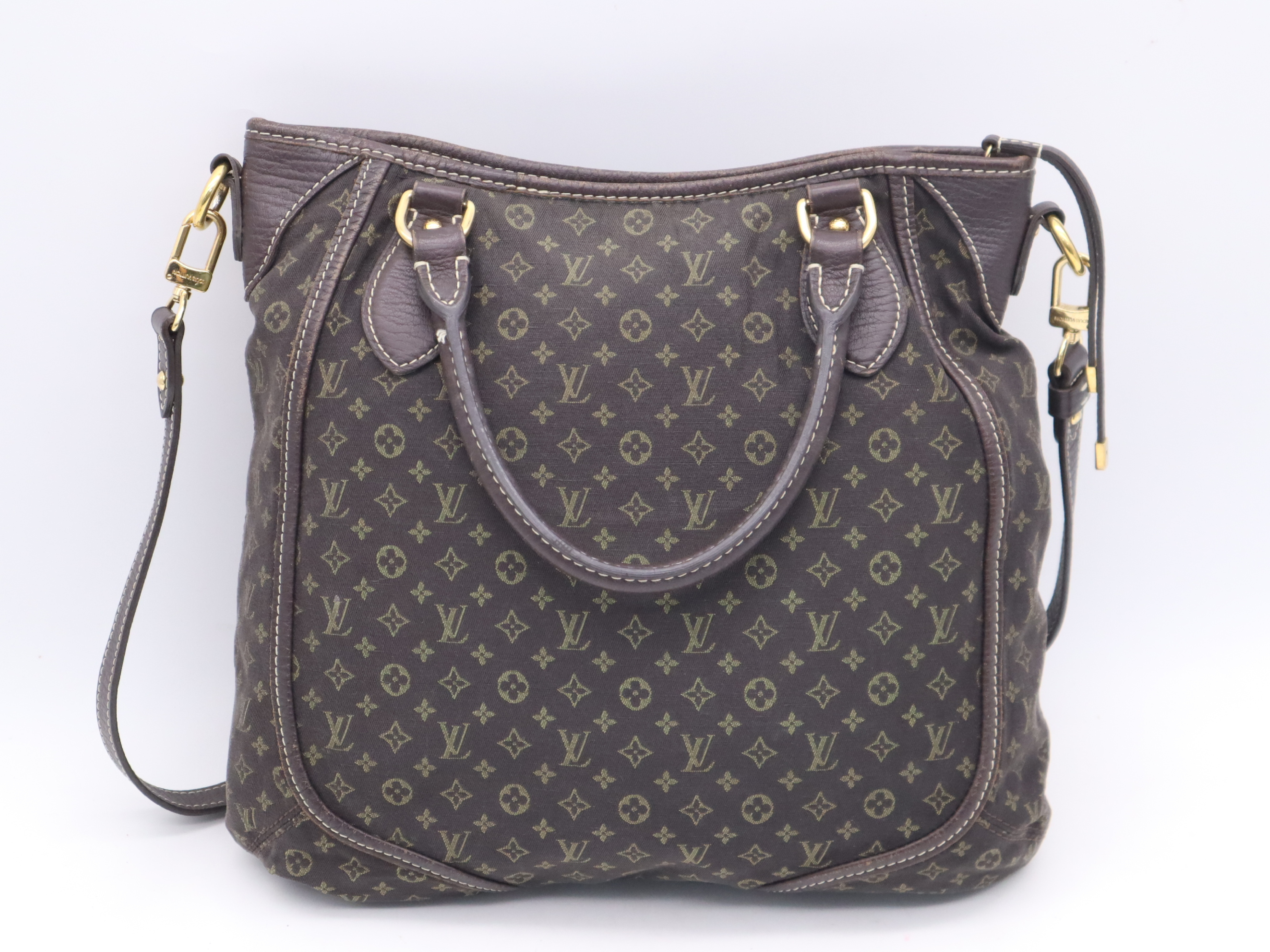 M95617 Mini Lin Buzas Angèle Ebene Shoulder Bag with Strap — view 2