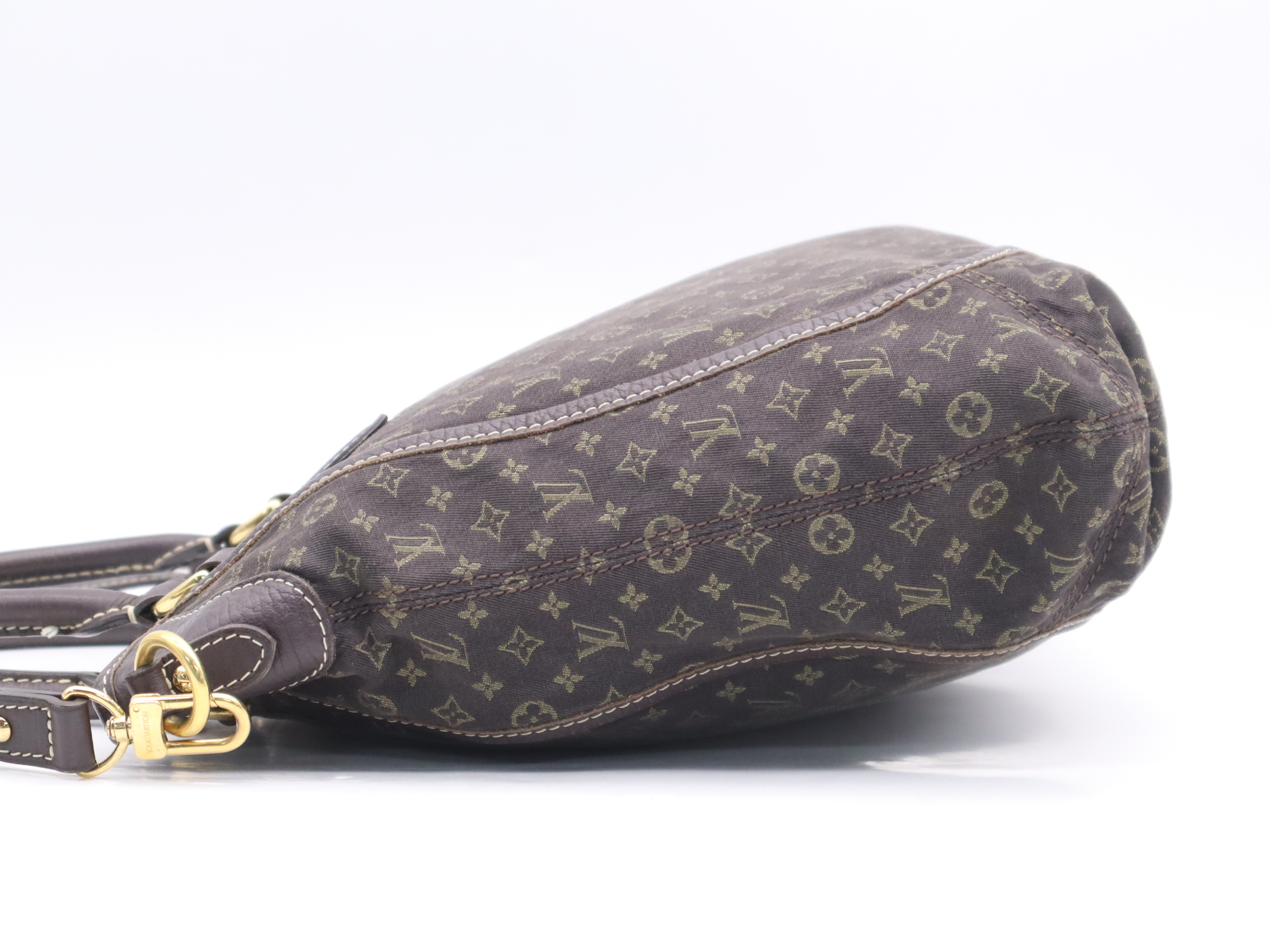 M95617 Mini Lin Buzas Angèle Ebene Shoulder Bag with Strap — view 3