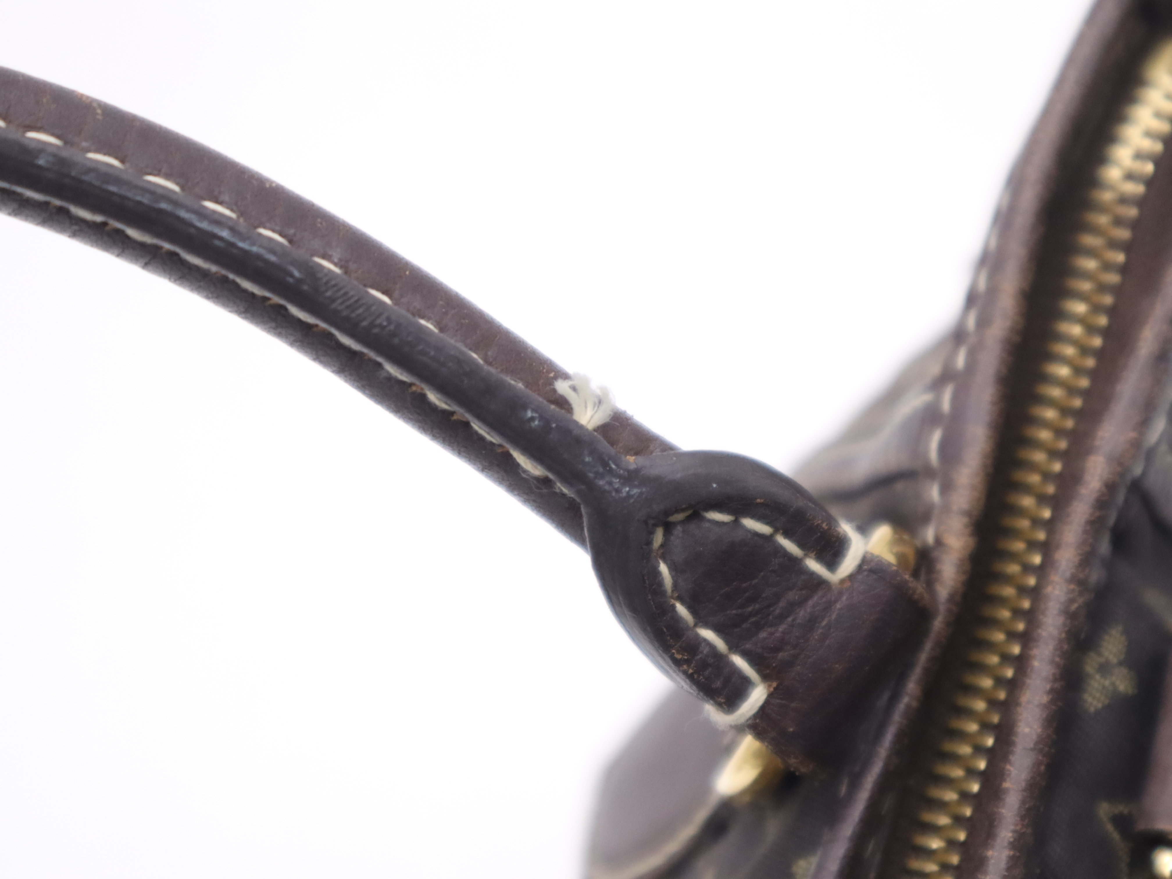 M95617 Mini Lin Buzas Angèle Ebene Shoulder Bag with Strap — view 9