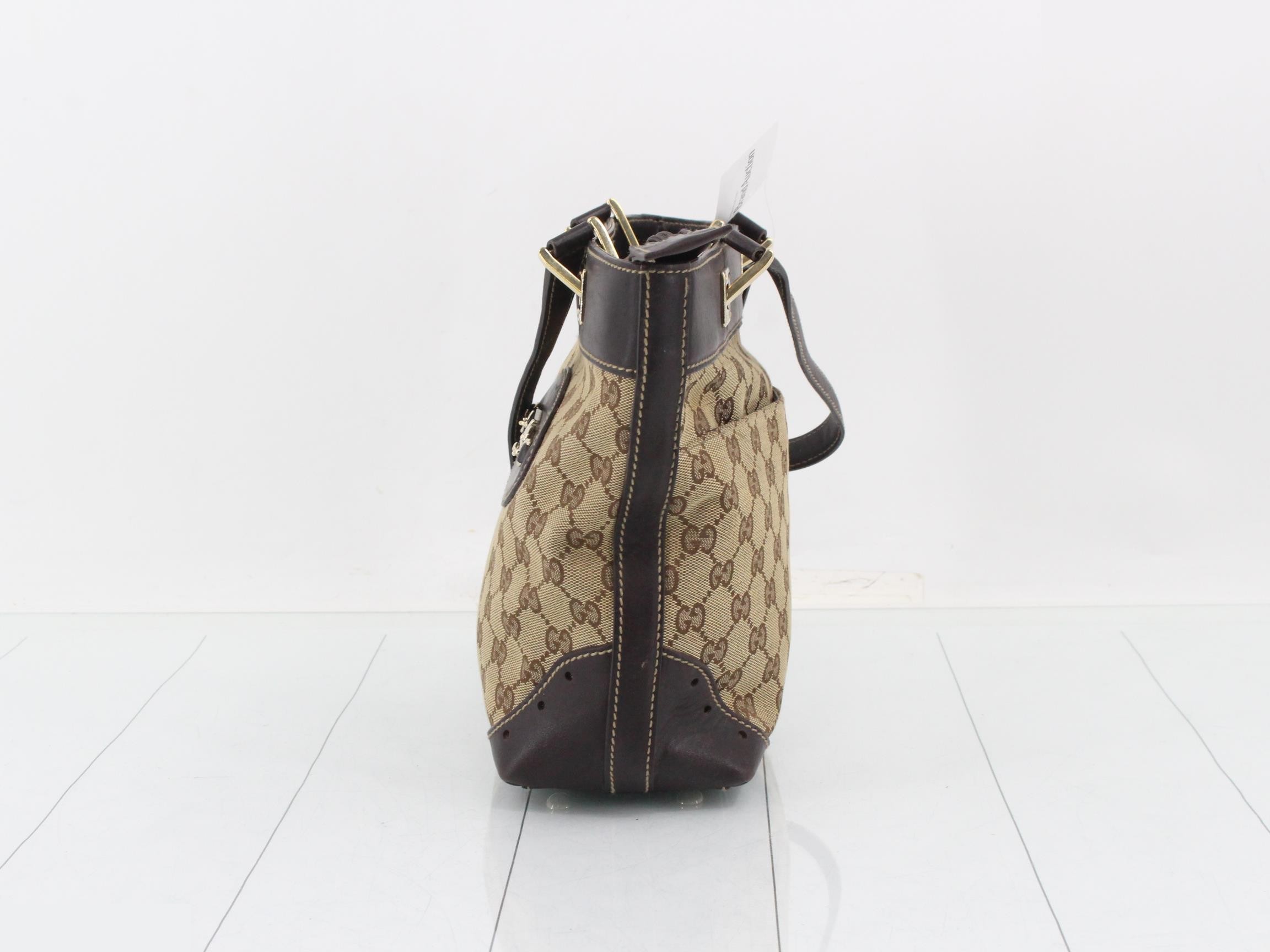 GG Canvas Horsebit Tote Bag — view 3
