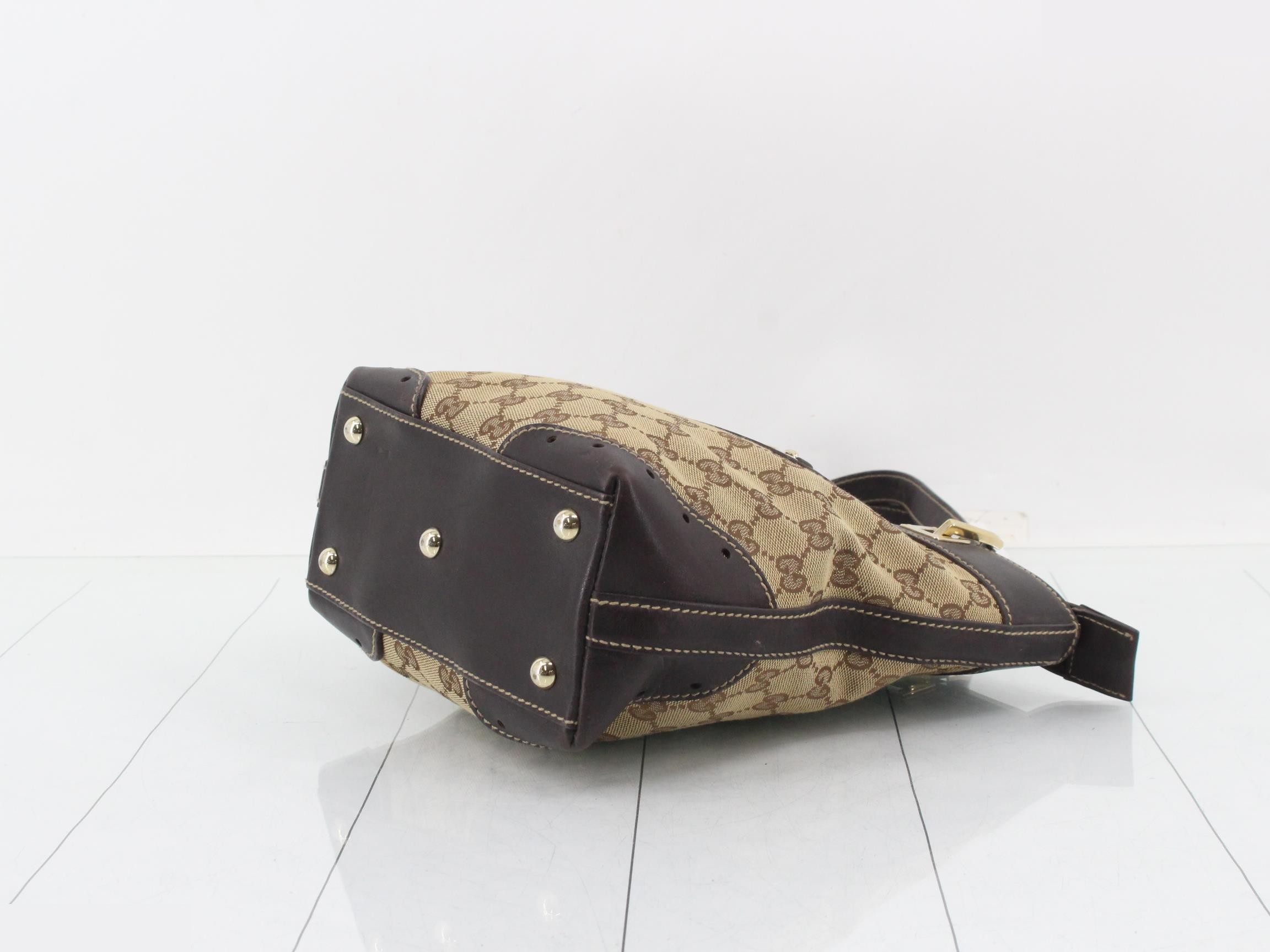 GG Canvas Horsebit Tote Bag — view 6