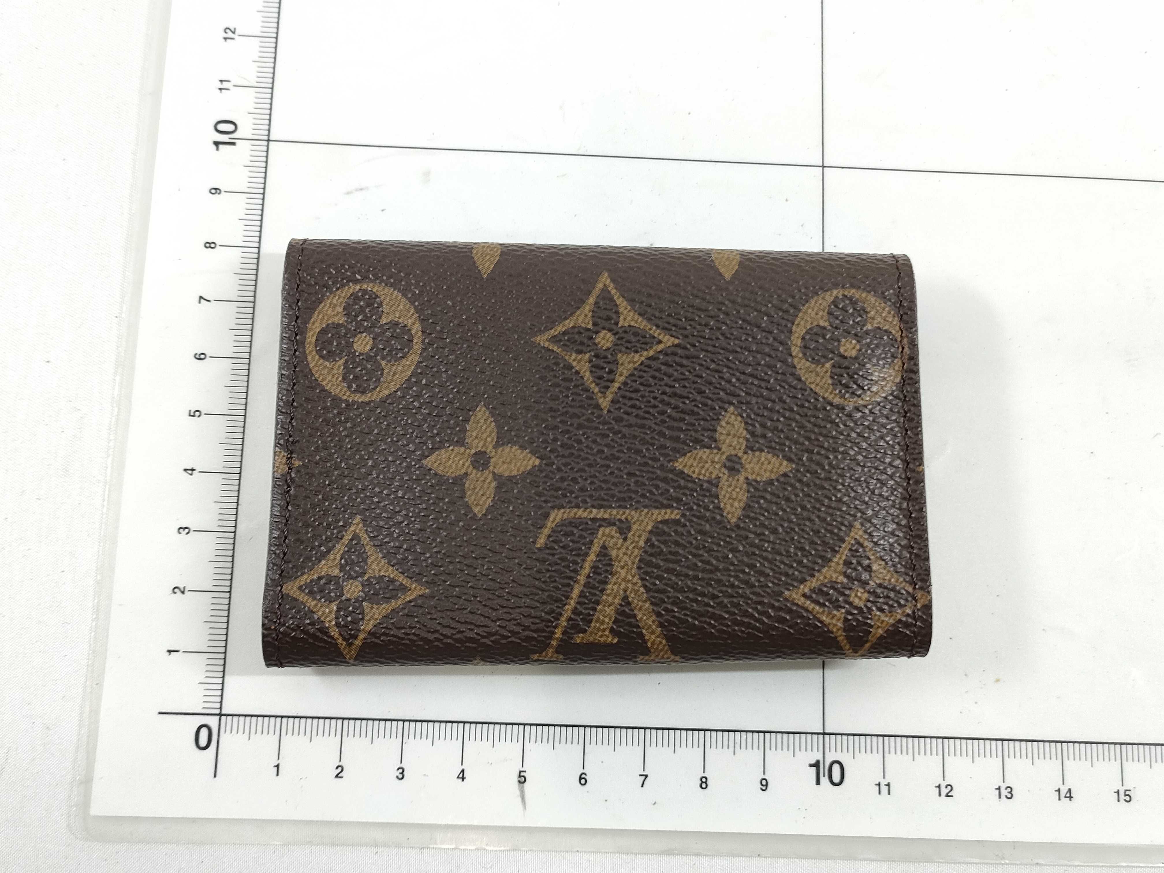 Monogram Keychain Key Case — view 2