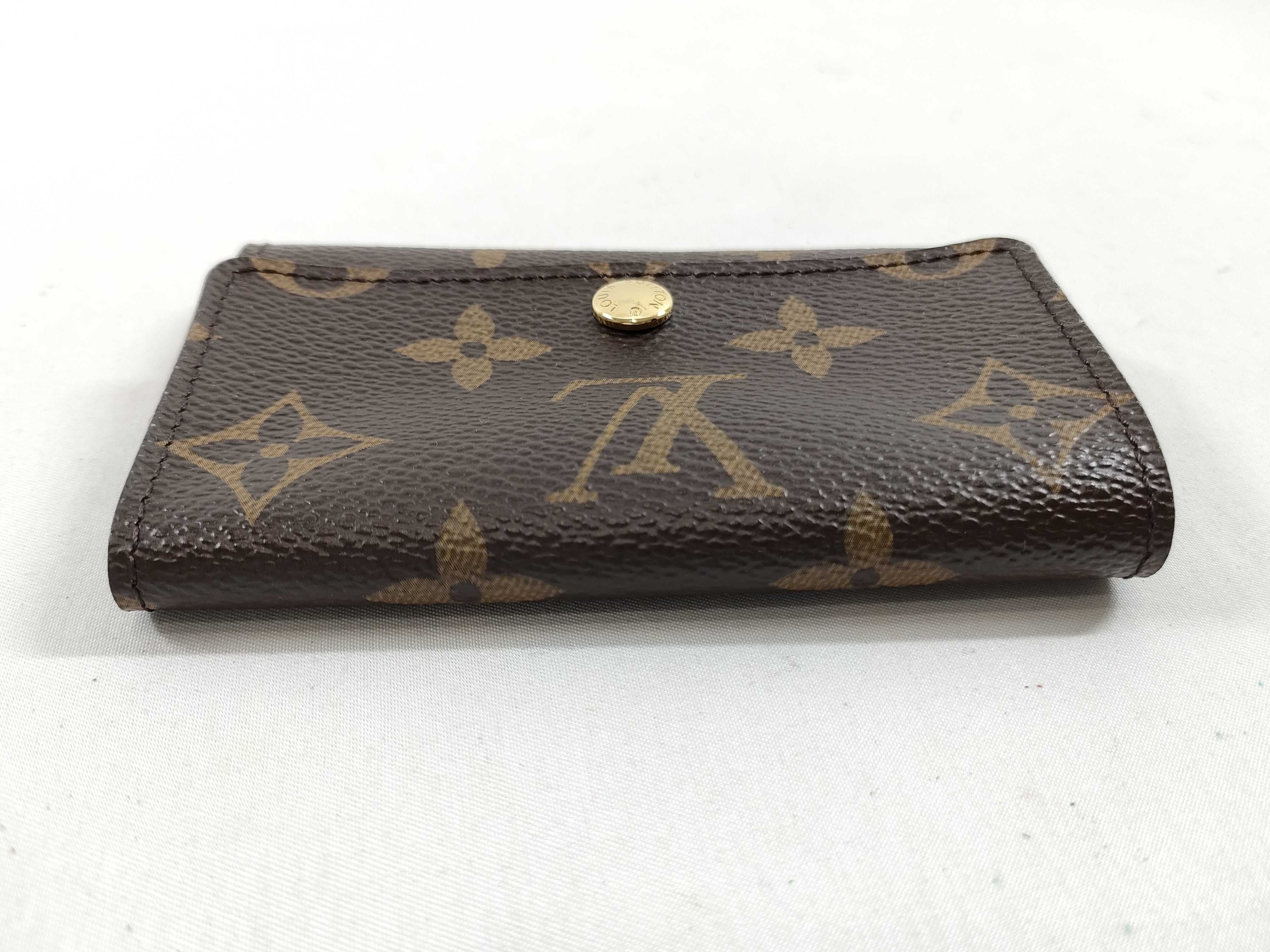 Monogram Keychain Key Case — view 6