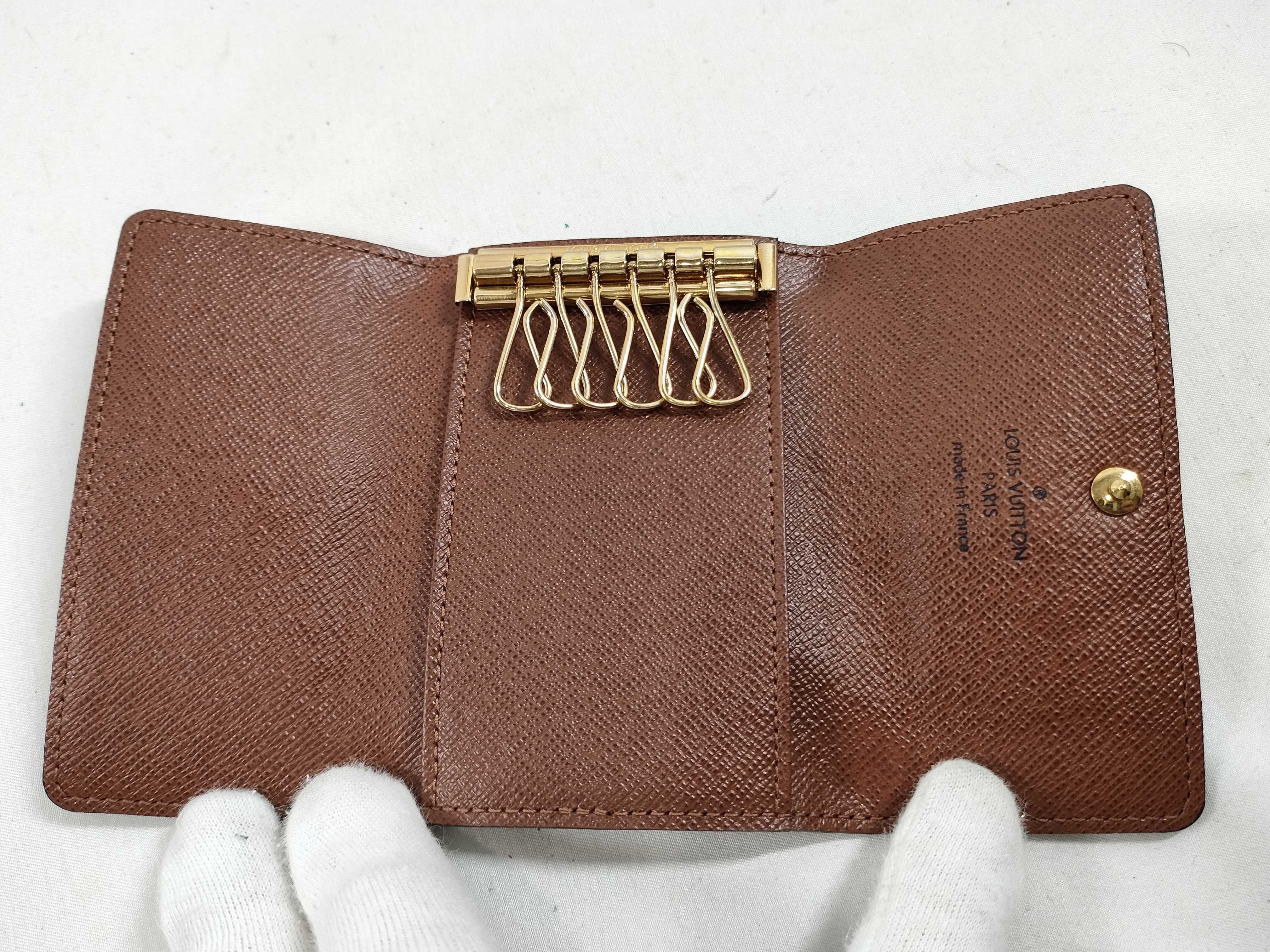 Monogram Keychain Key Case — view 8